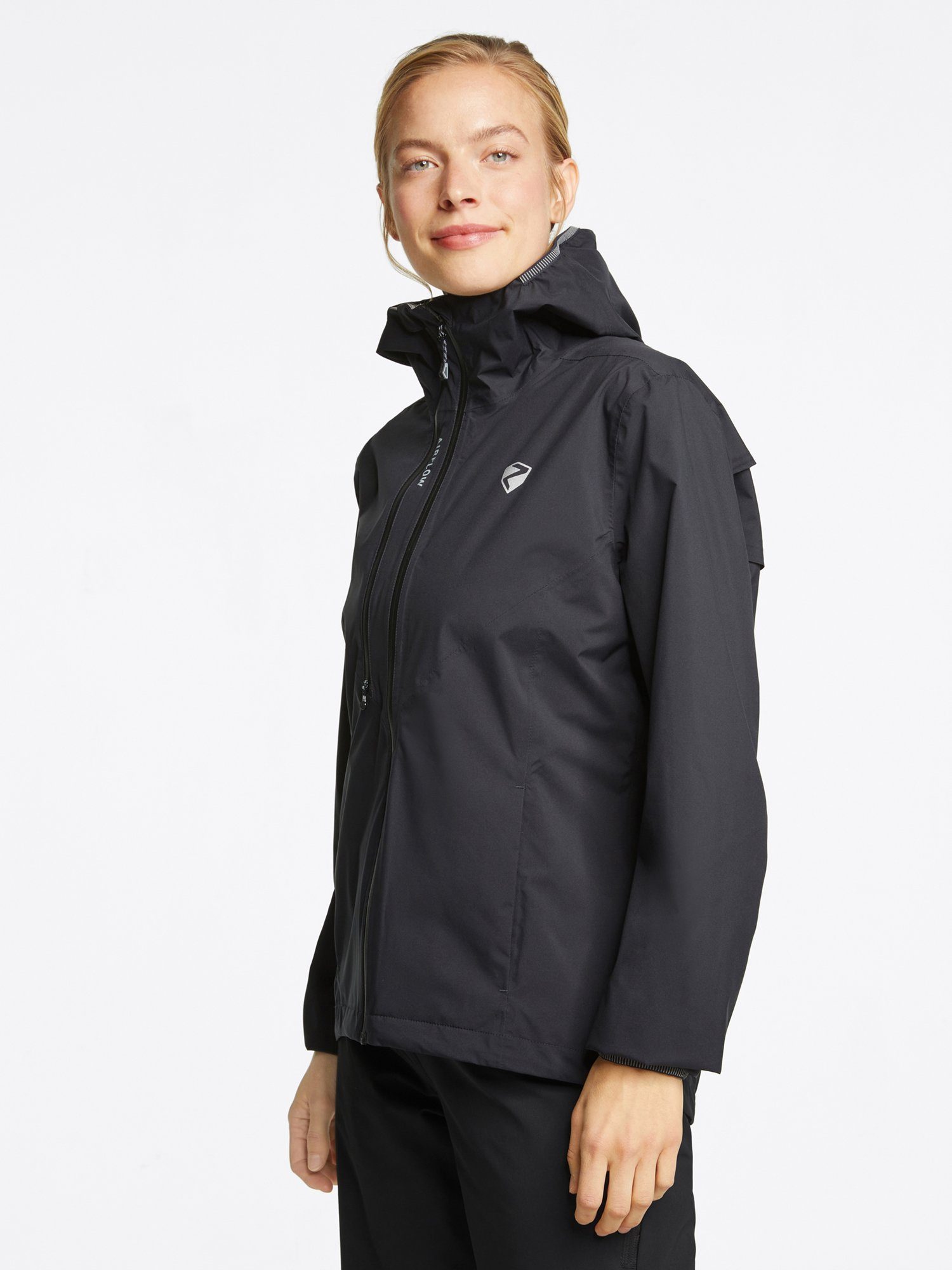 schwarz NARELA Ziener Regenjacke