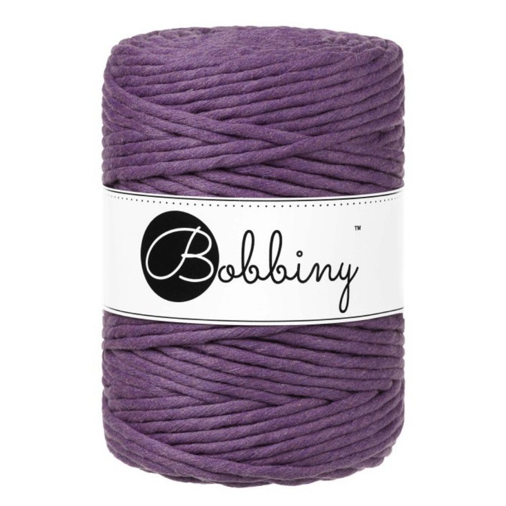 Bobbiny Bobbiny 5 mm Makramee Garn Regular 100 m Häkelwolle, 100 m (5 mm Baumwoll-Kordel), 660 g