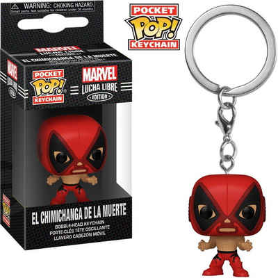 Funko Schlüsselanhänger Lucha Libre El Chimiganga de la Muerte Deadpool