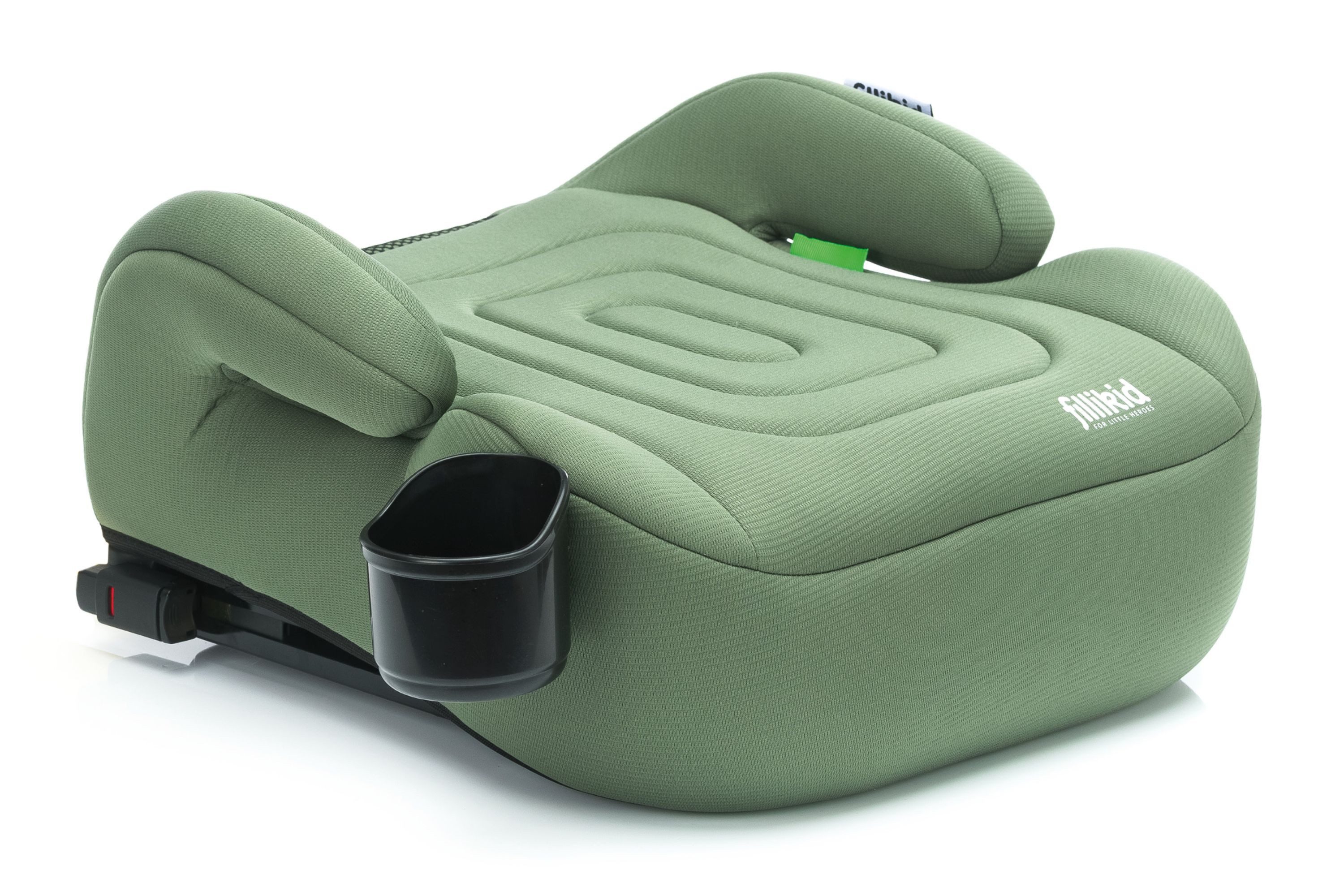 Fillikid Kindersitzerhöhung Sitzerhöhung mit verlängerbarer Isofix i-size Exklusiv