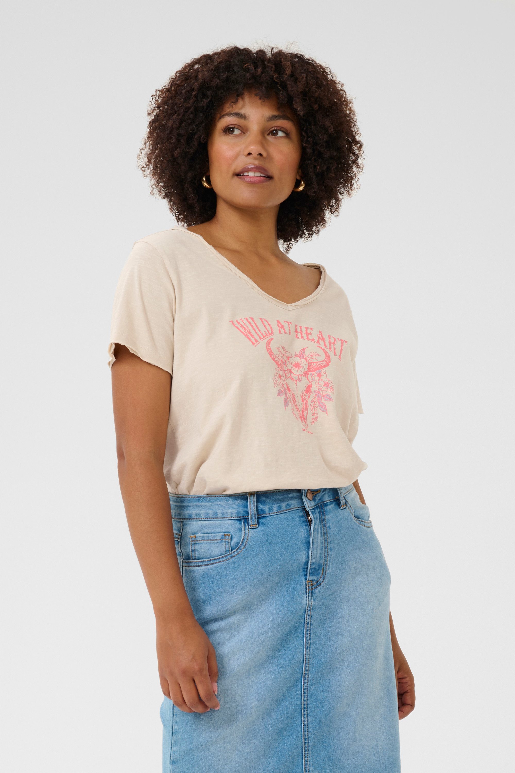 Cream T-Shirt T-shirt CRKomika