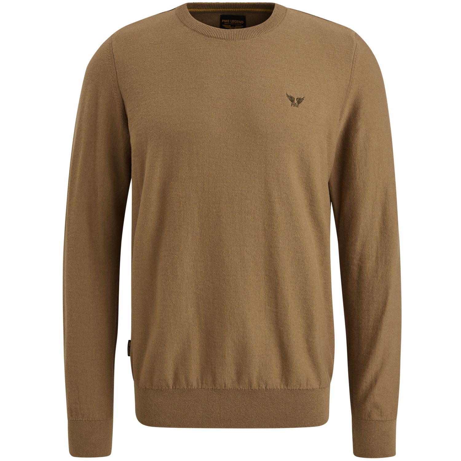PME LEGEND Strickpullover R-NECK COTTON KNIT günstig online kaufen