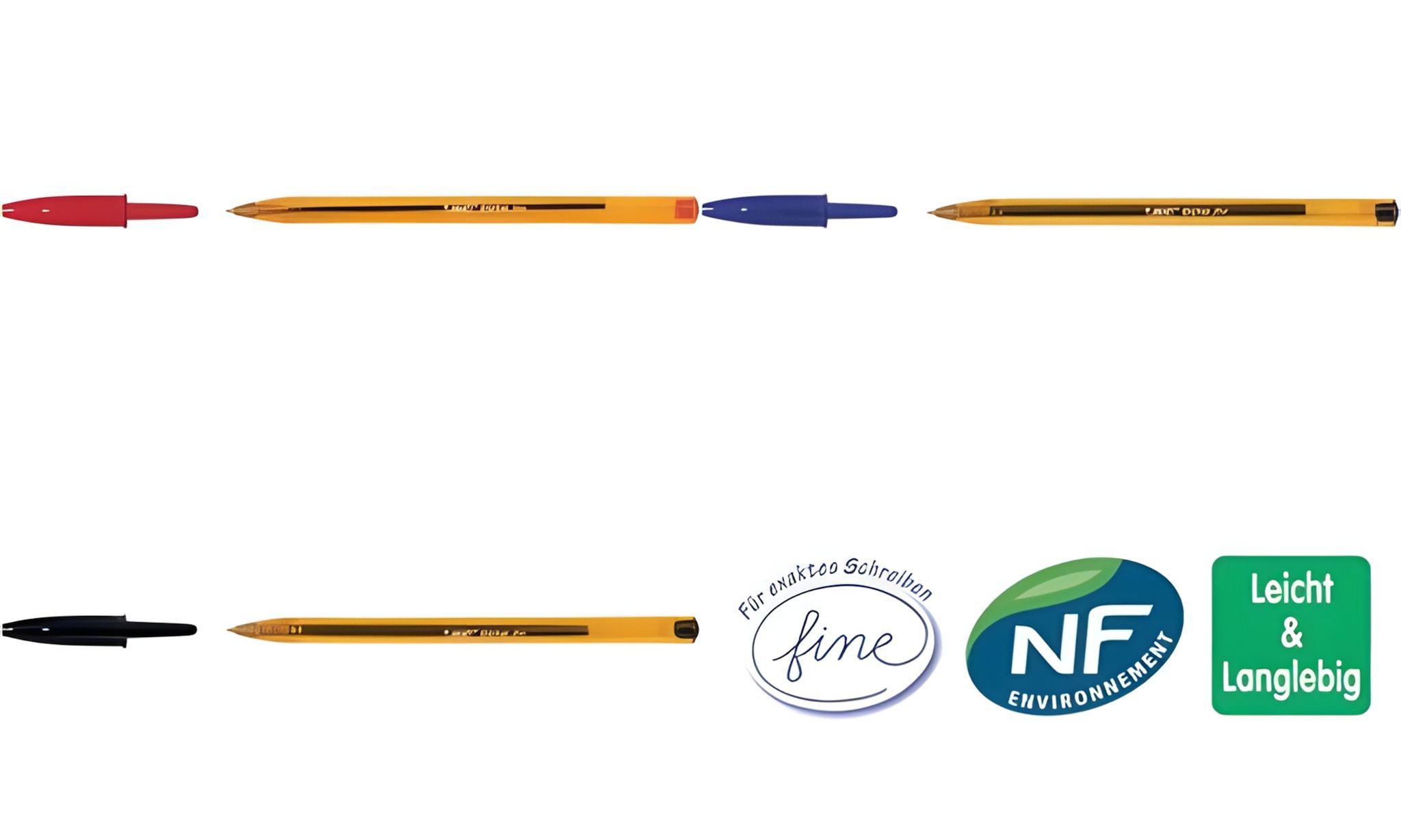 BIC Kugelschreiber BiC Kugelschreiber Cristal Original fine - 0,35 mm, schwarz