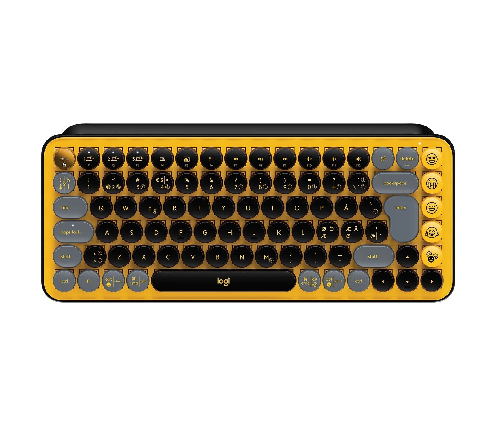 POP Keys Kabellose mechanische Tastatur-personalisierbaren Emoji-Taste PC-Tastatur