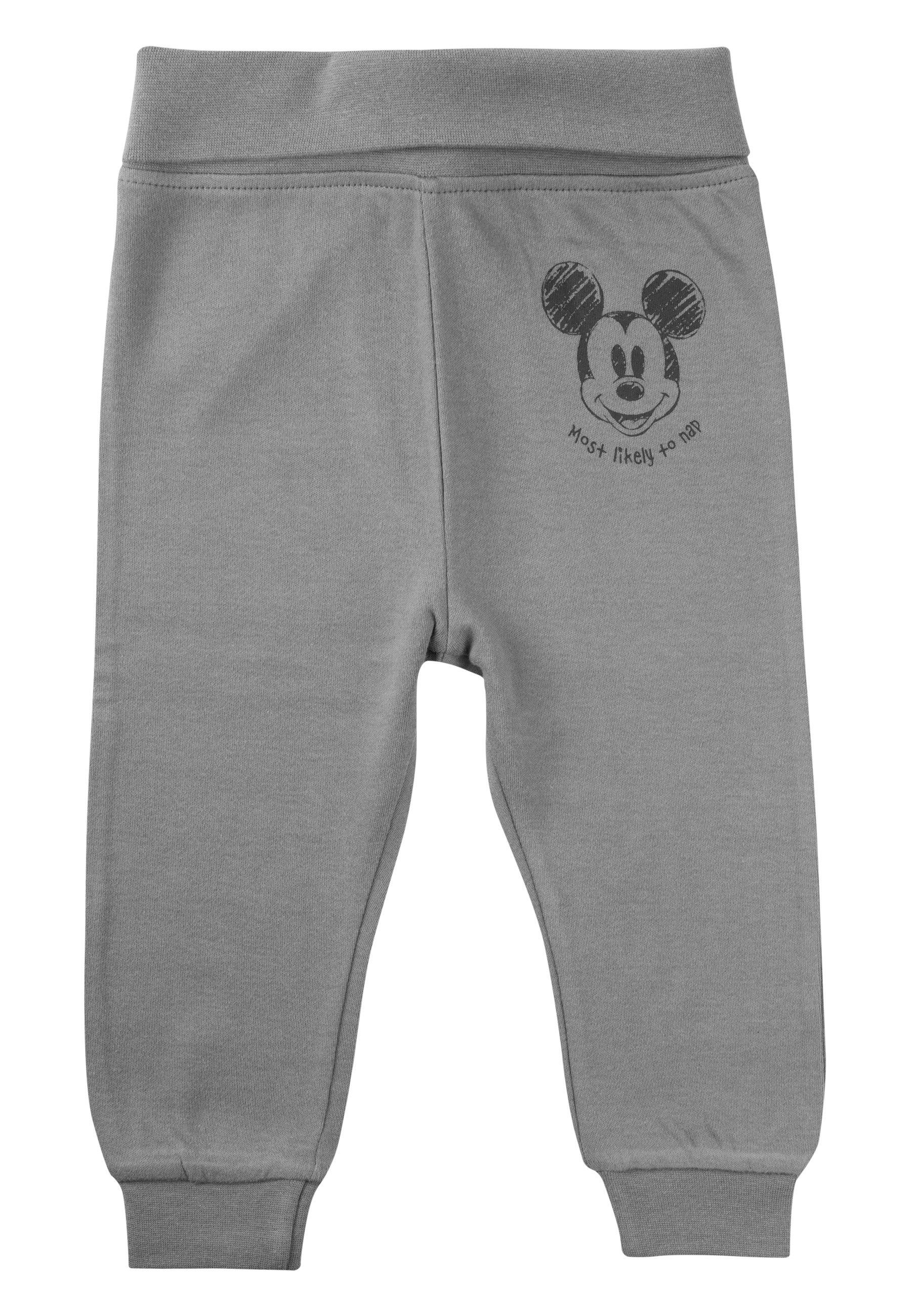 United Labels® Stoffhose Disney Mickey Mouse Baby Hose Babyhose Babykleidung (2er Pack)