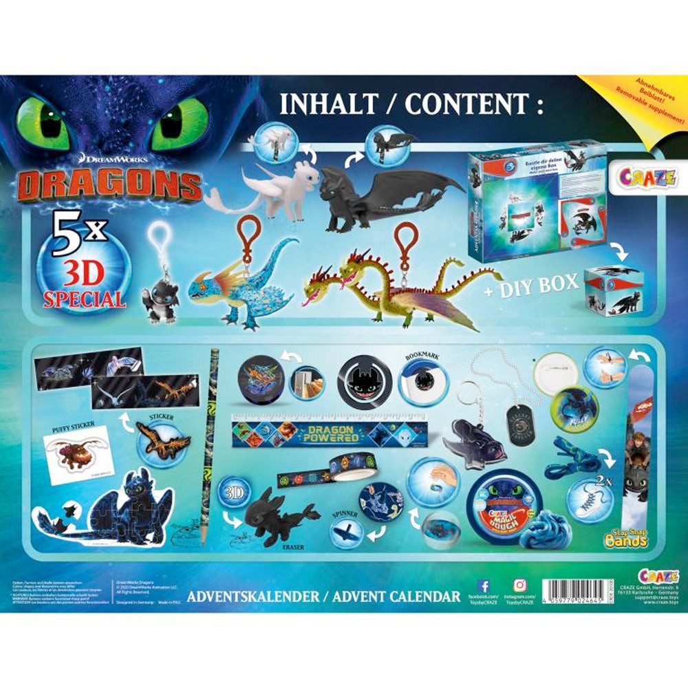 Dragons Spielzeug-Adventskalender Dragons Adventskalender