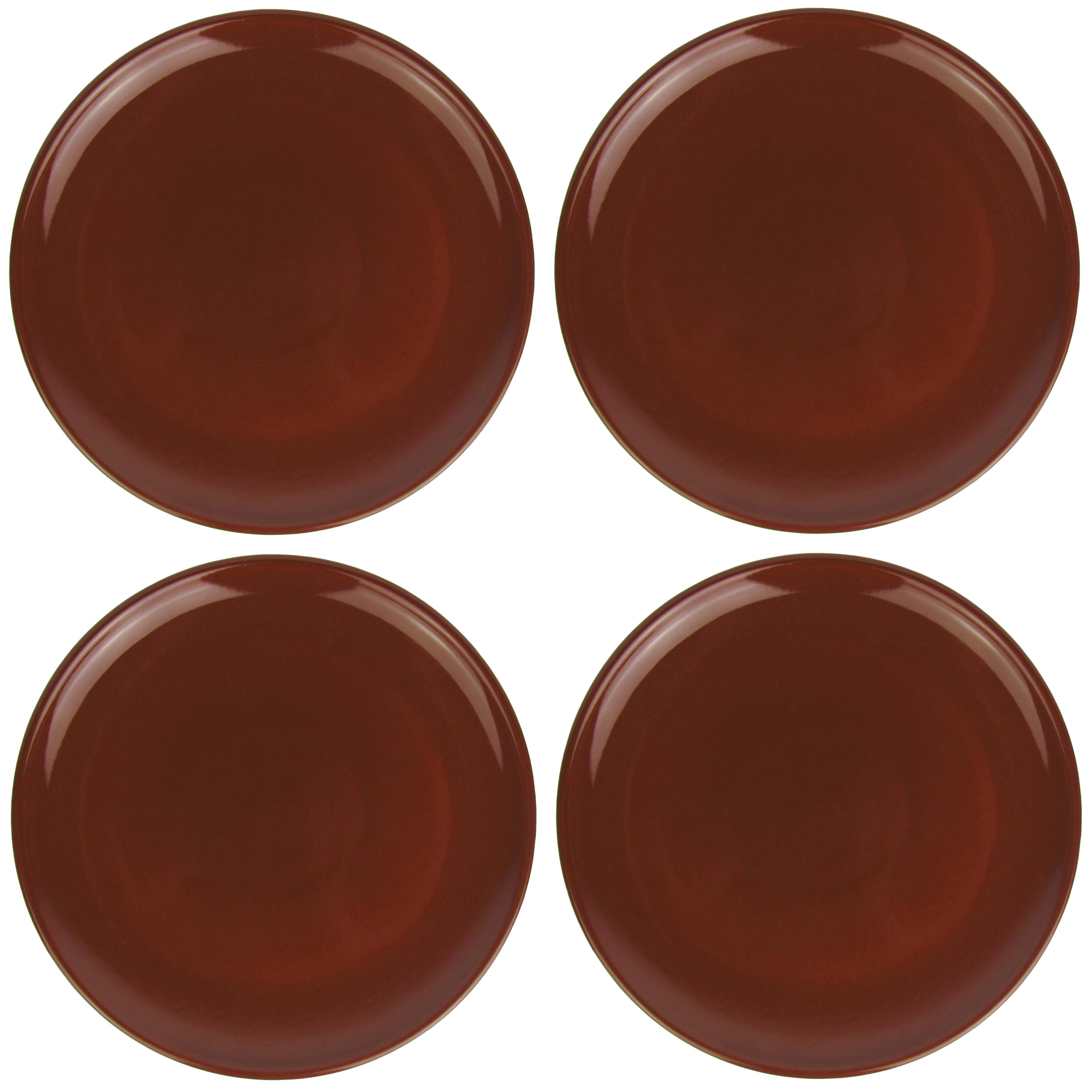 Arte Regal Speiseteller aus Ton Ø 23 und 29cm, Spülmaschinengeeignet Mikrowellengeeignet Ofenfest