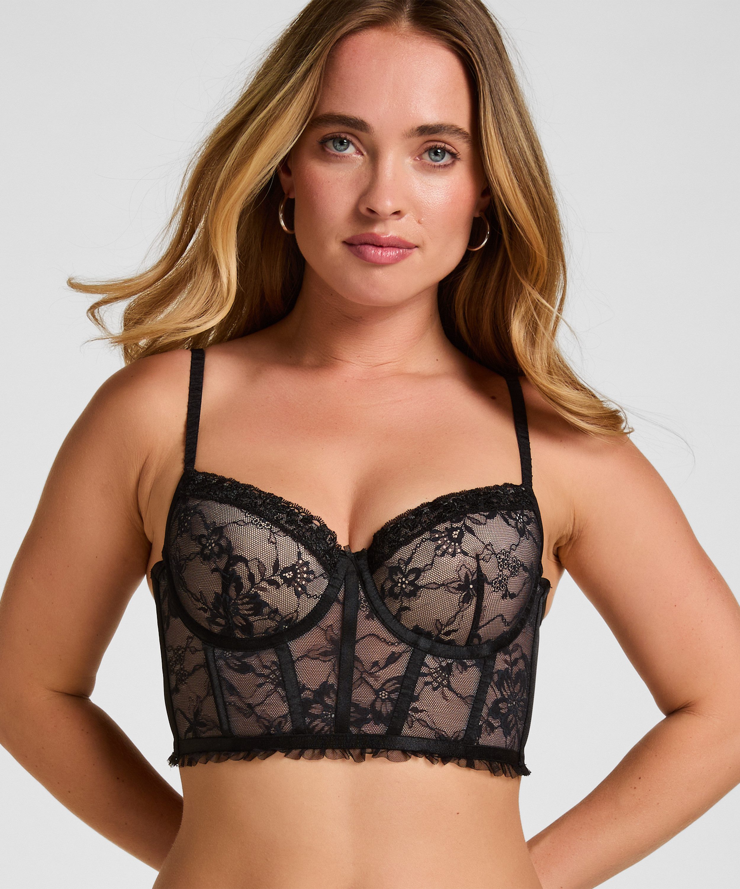 Hunkemöller Gemoldeter BH Padded Underwired Longline Bra Felicity