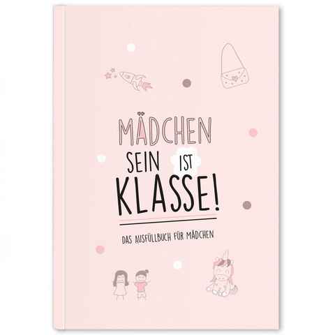 CUPCAKES & KISSES Grußkarten Mädchenbuch zum Ausfüllen, Geschenke für Mädchen zwischen 10 und 14 Jahren, Tagebuch Mädchen