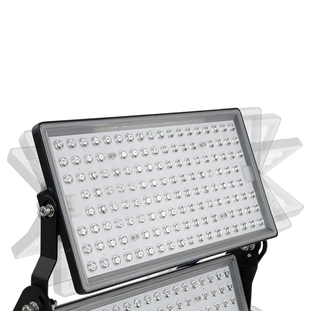 LUXULA LED Flutlichtstrahler LUXULA LED-Fluter 500W 5000K Neutralweiß LED Flutlichtstrahler Schwarz, LED fest integriert, Neutralweiß