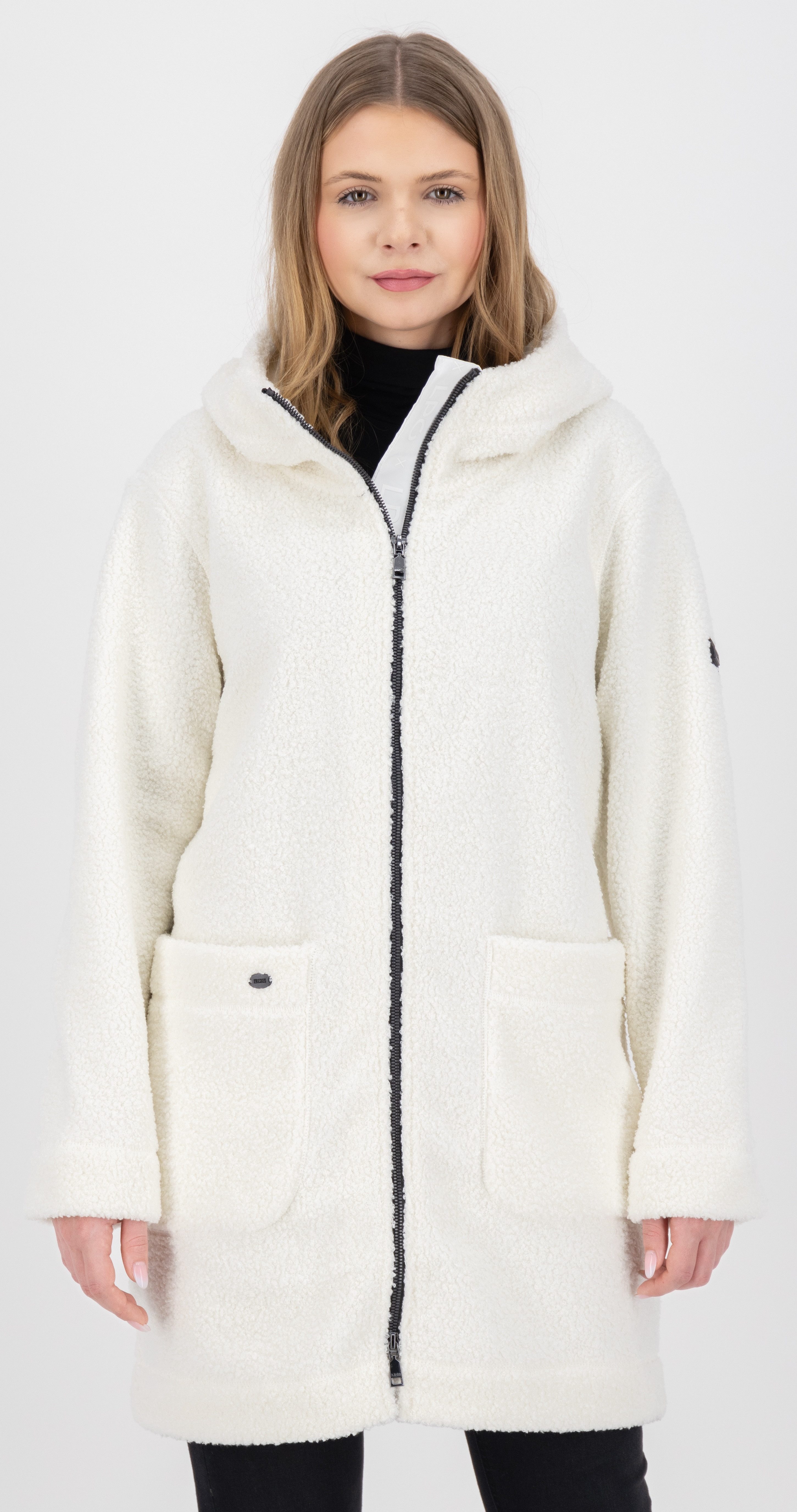 LPO Fleecejacke Fleece-Mantel Carry 2‑Wege‑Front‑Reißverschluss günstig online kaufen