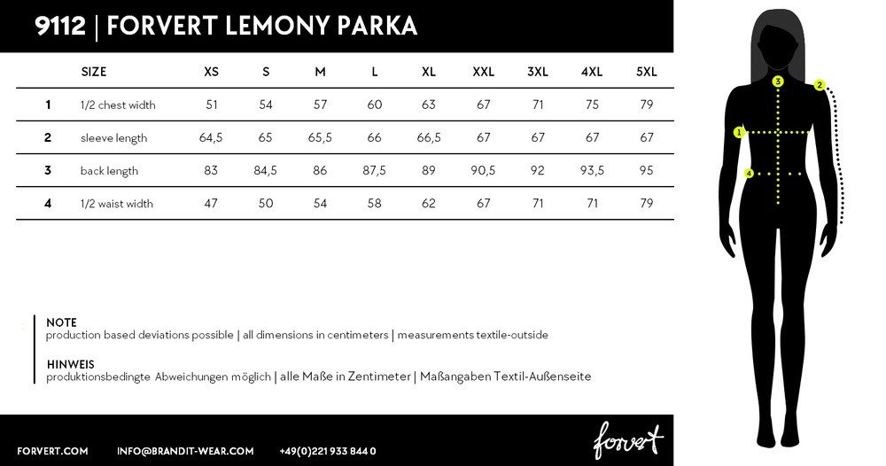 forvert Parka Forvert Lemony