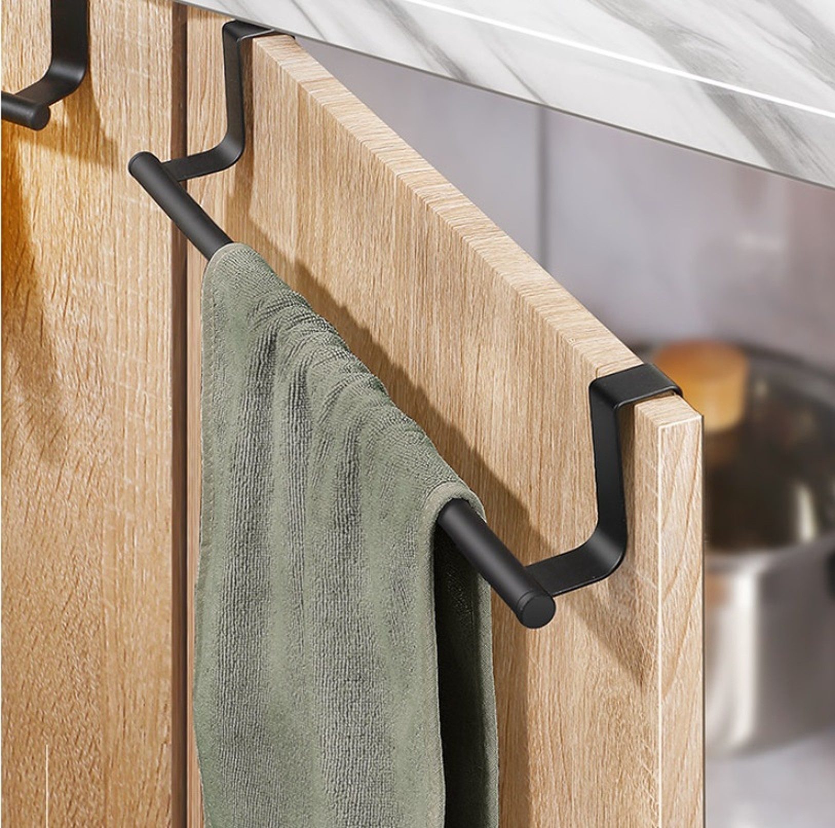 BAYLI Türgarderobe Geschirrtuchhalter zum Einhängen, Küchenhandtuchhalter f günstig online kaufen