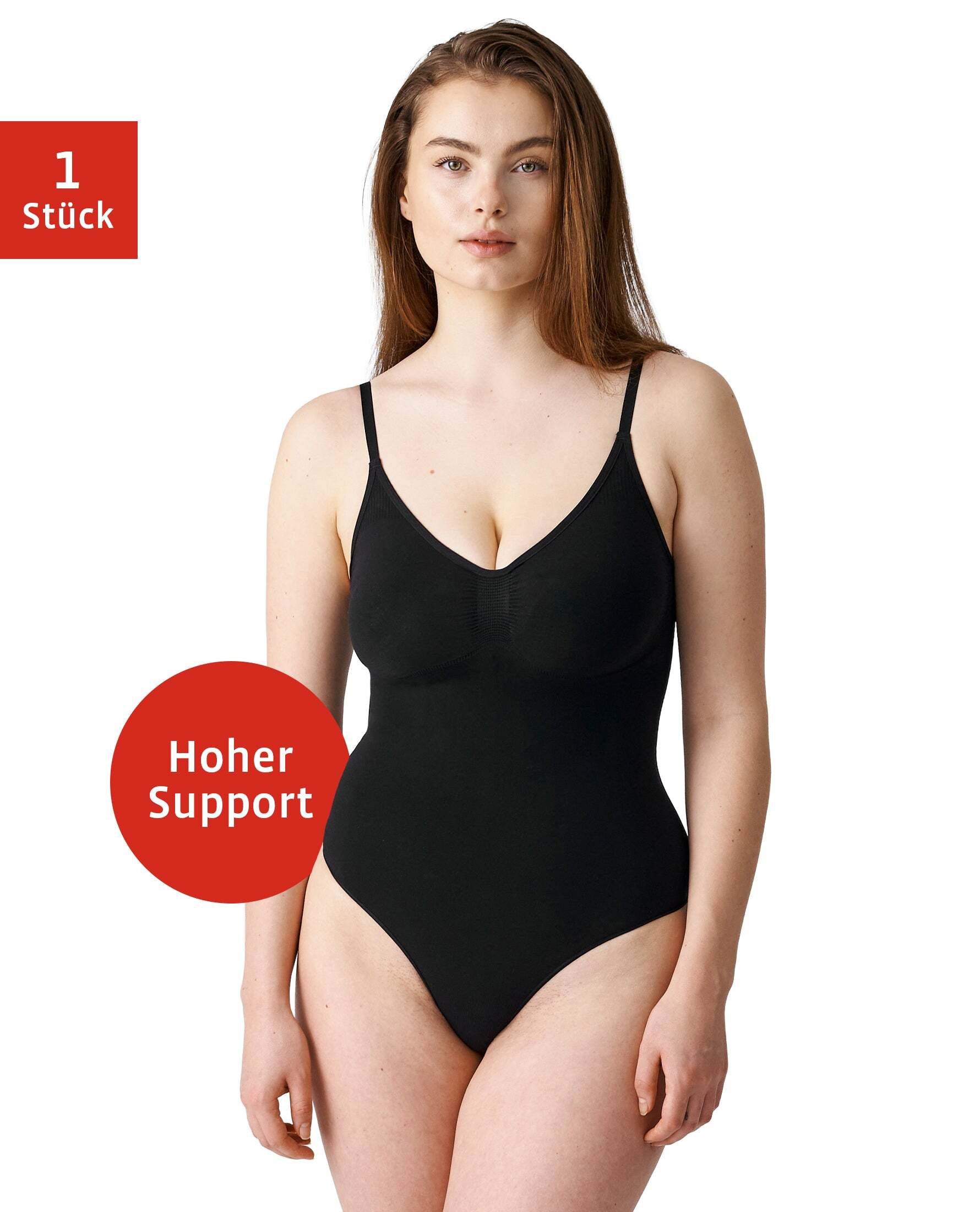 SNOCKS Shaping-Body Bauchweg-Body Shapewear (1-tlg) figurformend mit starkem Shape-Effekt – Bild 3 von 5