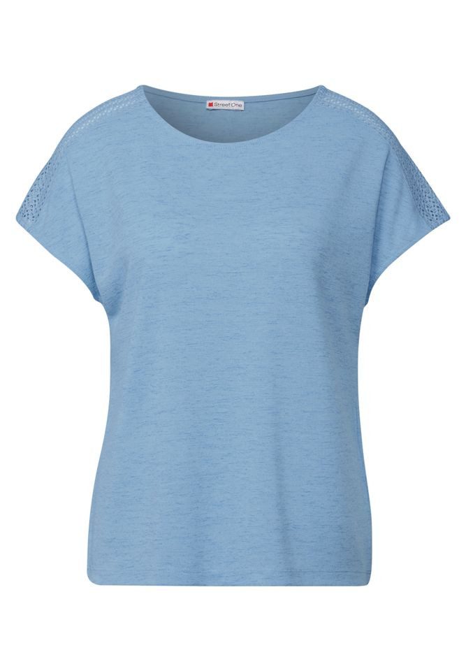 STREET ONE T-Shirt – Kurzarmshirt mit günstig online kaufen