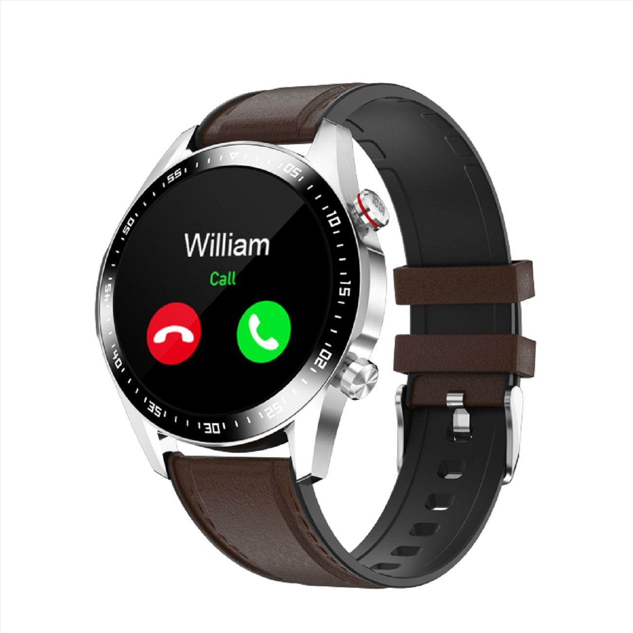 Nanway E12 Smartwatch (1.28 Zoll), Schlafanalyse, Fitness Tracker, iOS oder  Android, BT Anruf online kaufen | OTTO
