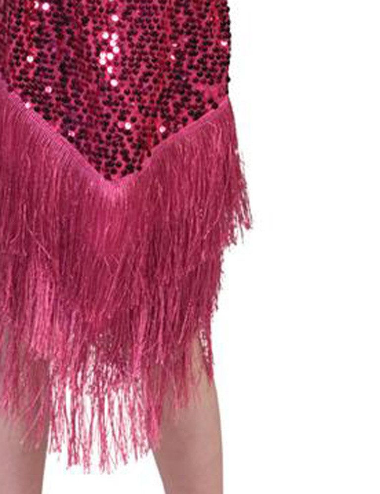 Funny Fashion Kostüm Charleston Kostüm 'Marlene' für Mädchen - Pink, 2