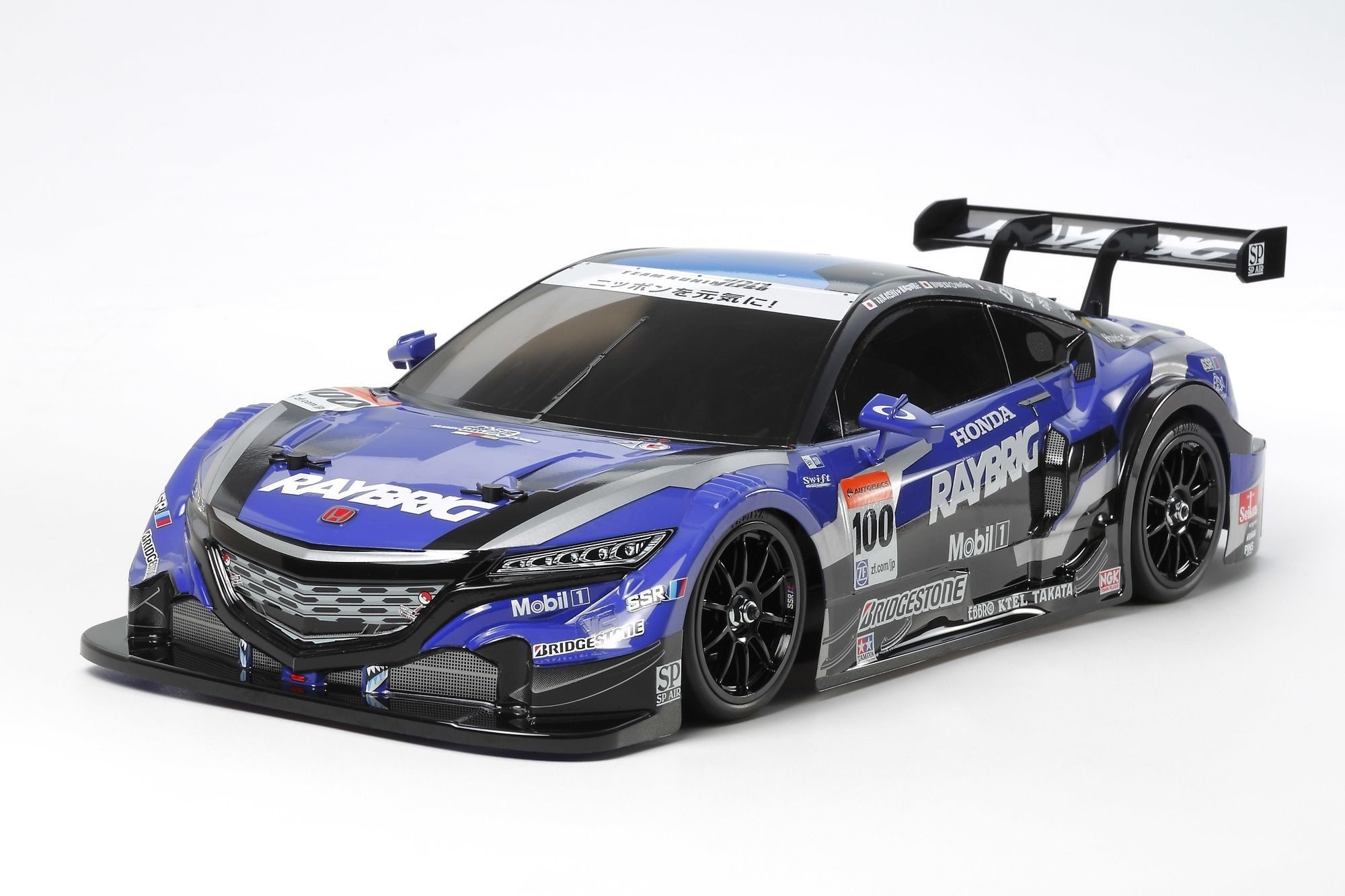 Tamiya RC-Buggy Tamiya 1:10 RC Car Raybrig NSX Concept GT TT-02 1:10 Bausatz