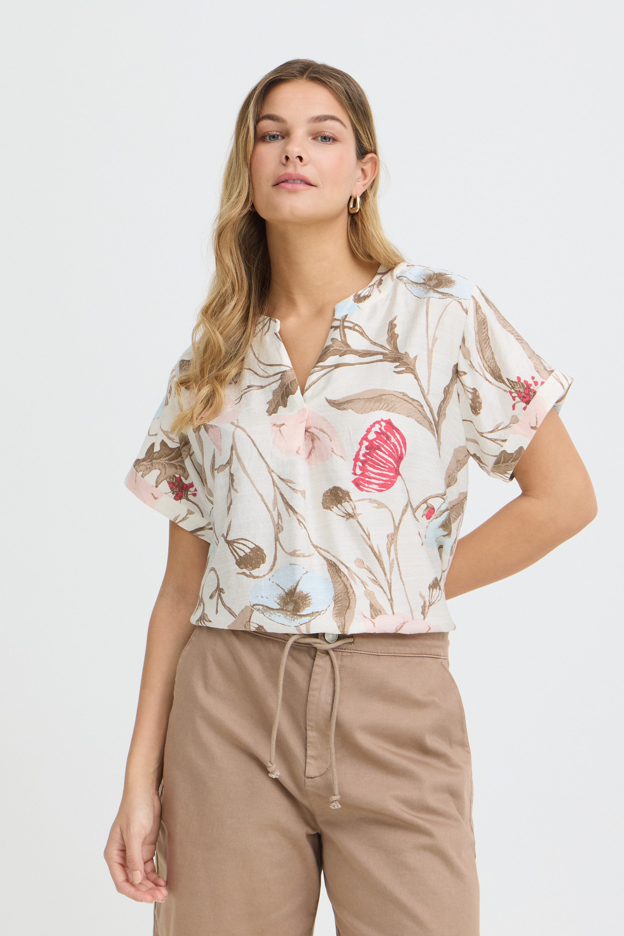Blusentop Ärmellose Bluse FRARIANA