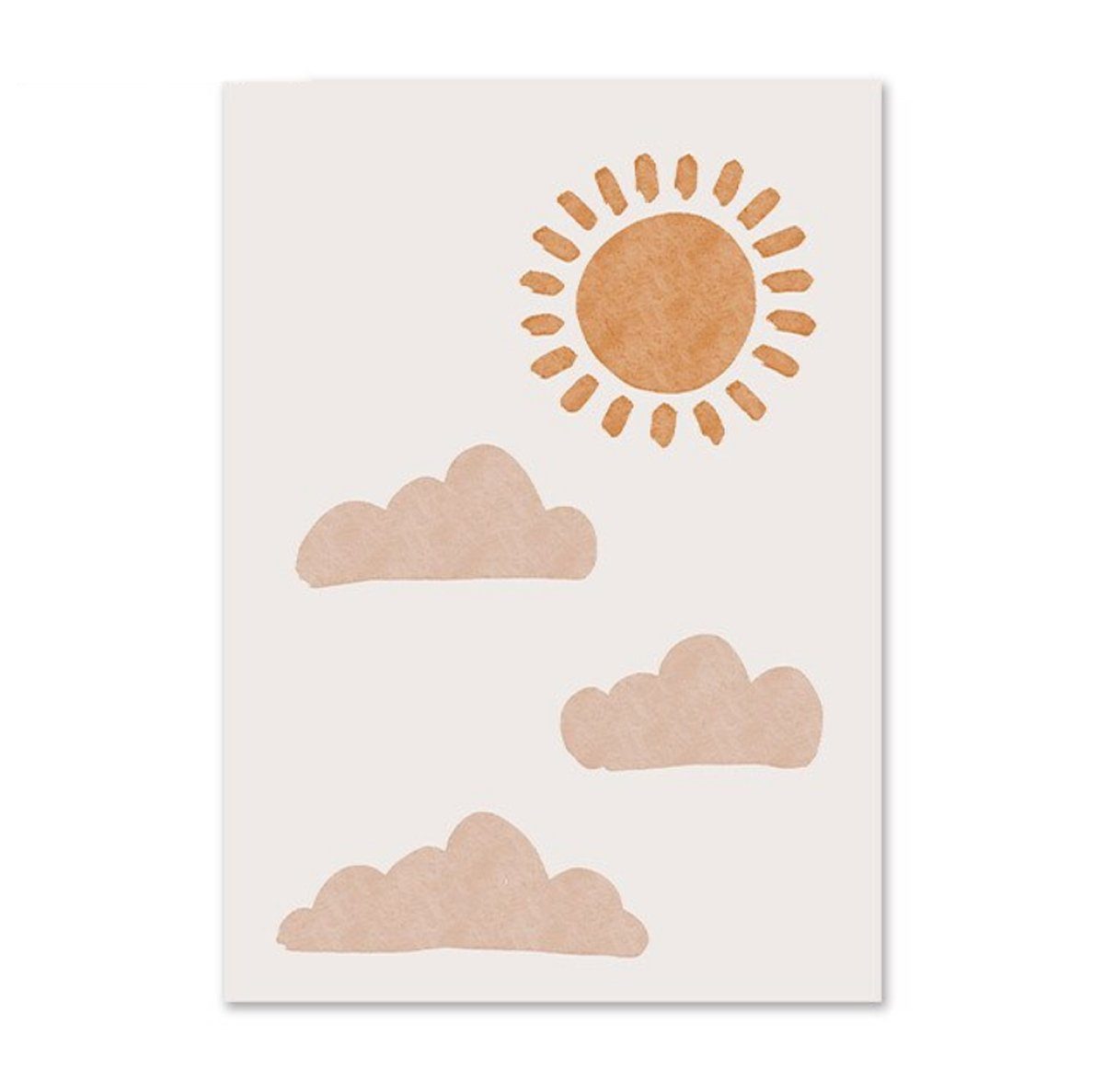Kunstdruck (OHNE RAHMEN) Poster - Leinwand - Wandbild