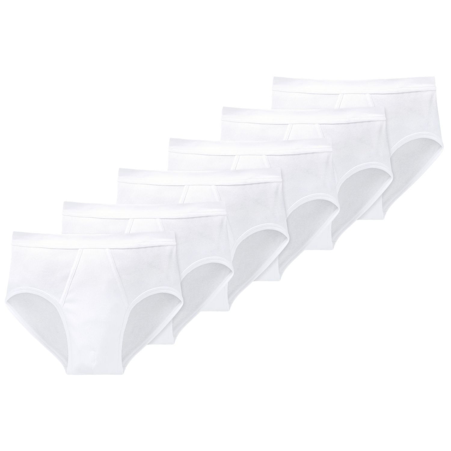Schiesser Slip Basic (Sparpack) Basic-Slips mit Eingriff in Markenqualität im 3er oder 6er Sparpack