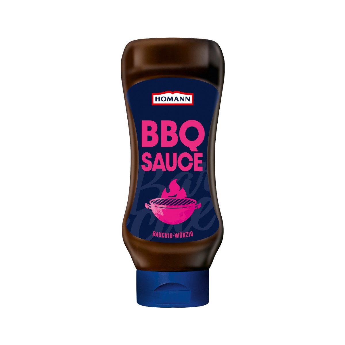 Homann Saucen, Homann Barbecue Sauce rauchig würziger Geschmack Flasche 430ml