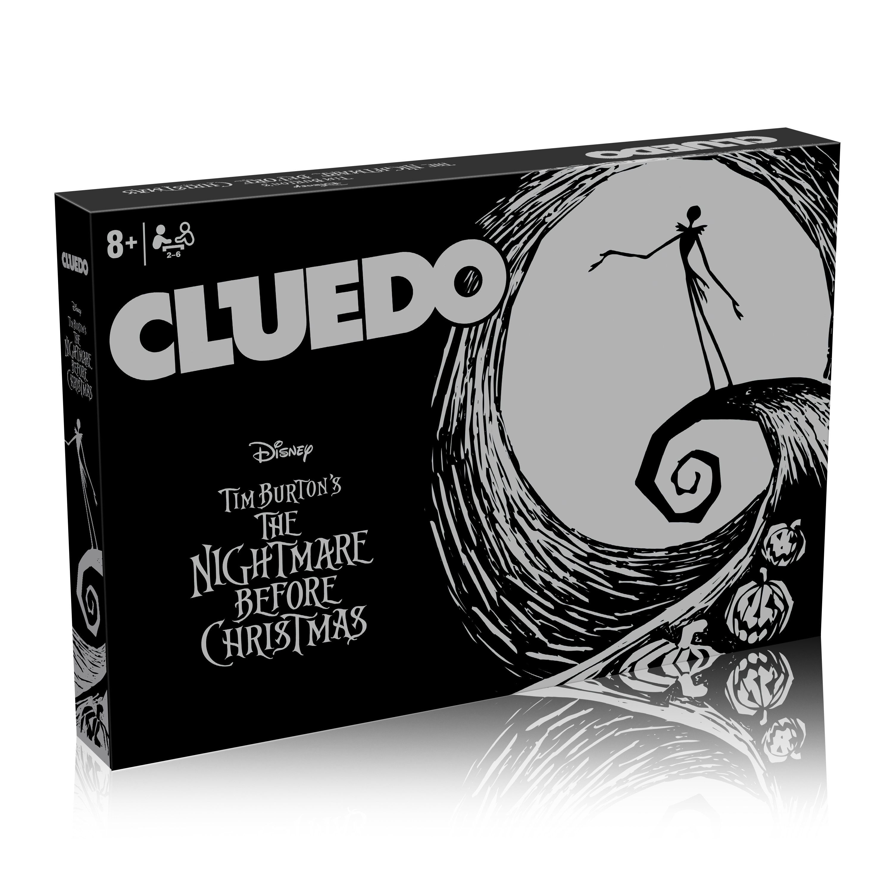 Winning Moves Spiel Cluedo Nightmare before Christmas, Brettspiel