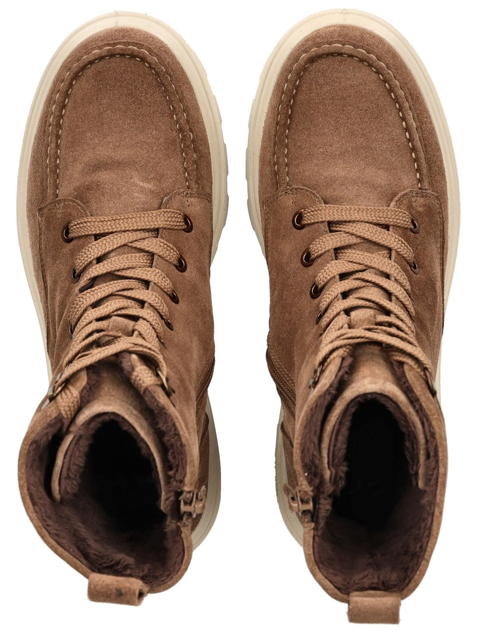 Ara Ara Stiefelette Veloursleder Schnürstiefelette