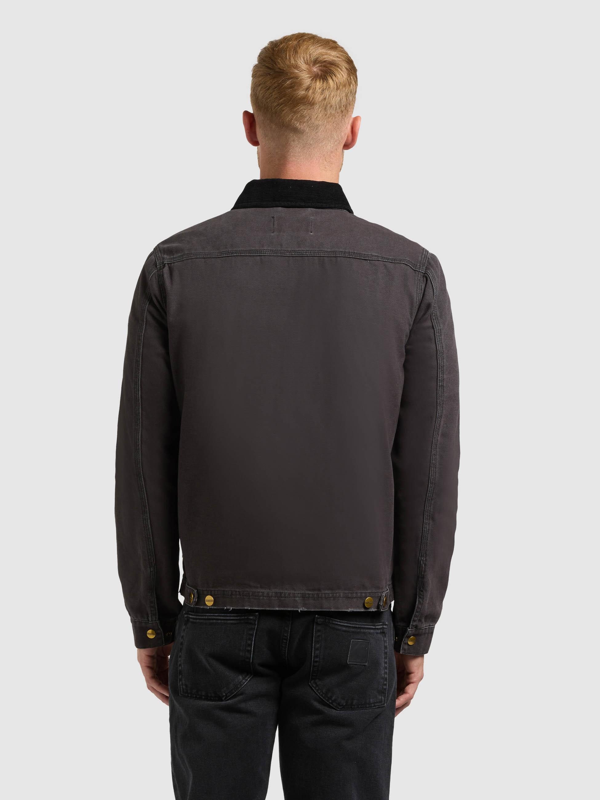 khujo Hemdjacke Deddy Modische Herren Jacke mit Kordkragen