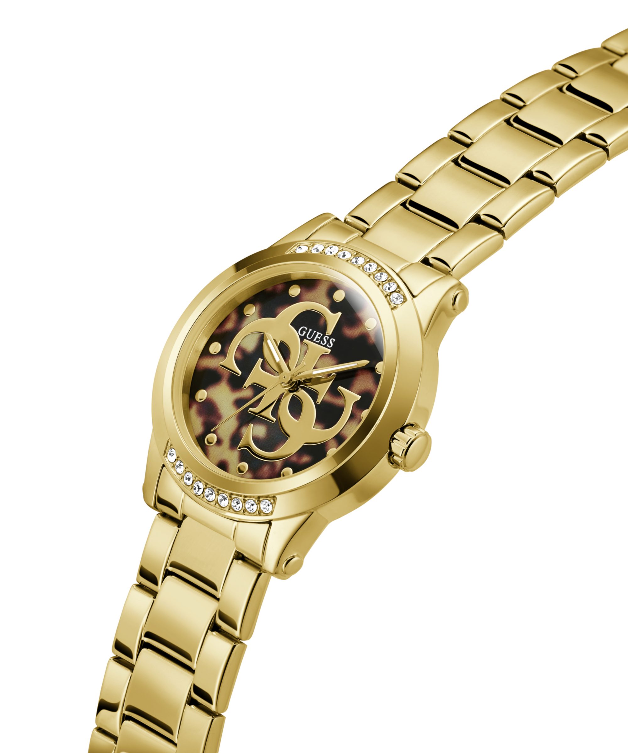 Guess Quarzuhr ANNETTE GW1105L2, Armbanduhr, Damenuhr, Edelstahlarmband, analog