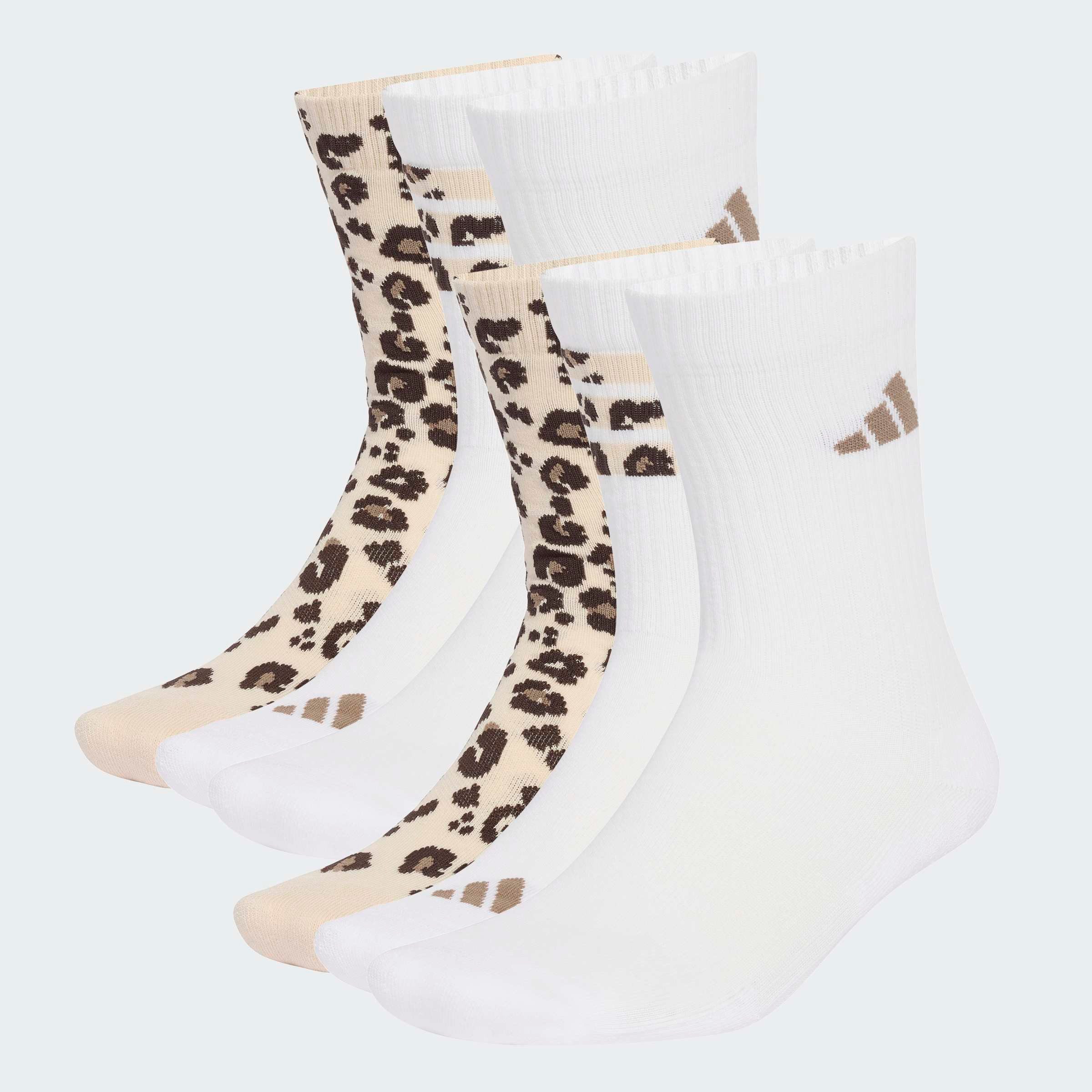 adidas Performance Funktionssocken LEO SOCK 3PP (3-Paar) für Fitness und Alltag, mit Fußgewölbeunterstützung
