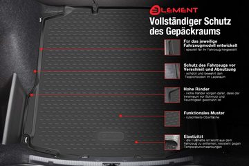 LEMENT Kofferraummatte Passgenaue ELEMENT Kofferraummatte für VW iD.3 2020->, hatchBack, für Volkswagen ID.3 Pkw, Passgenaue