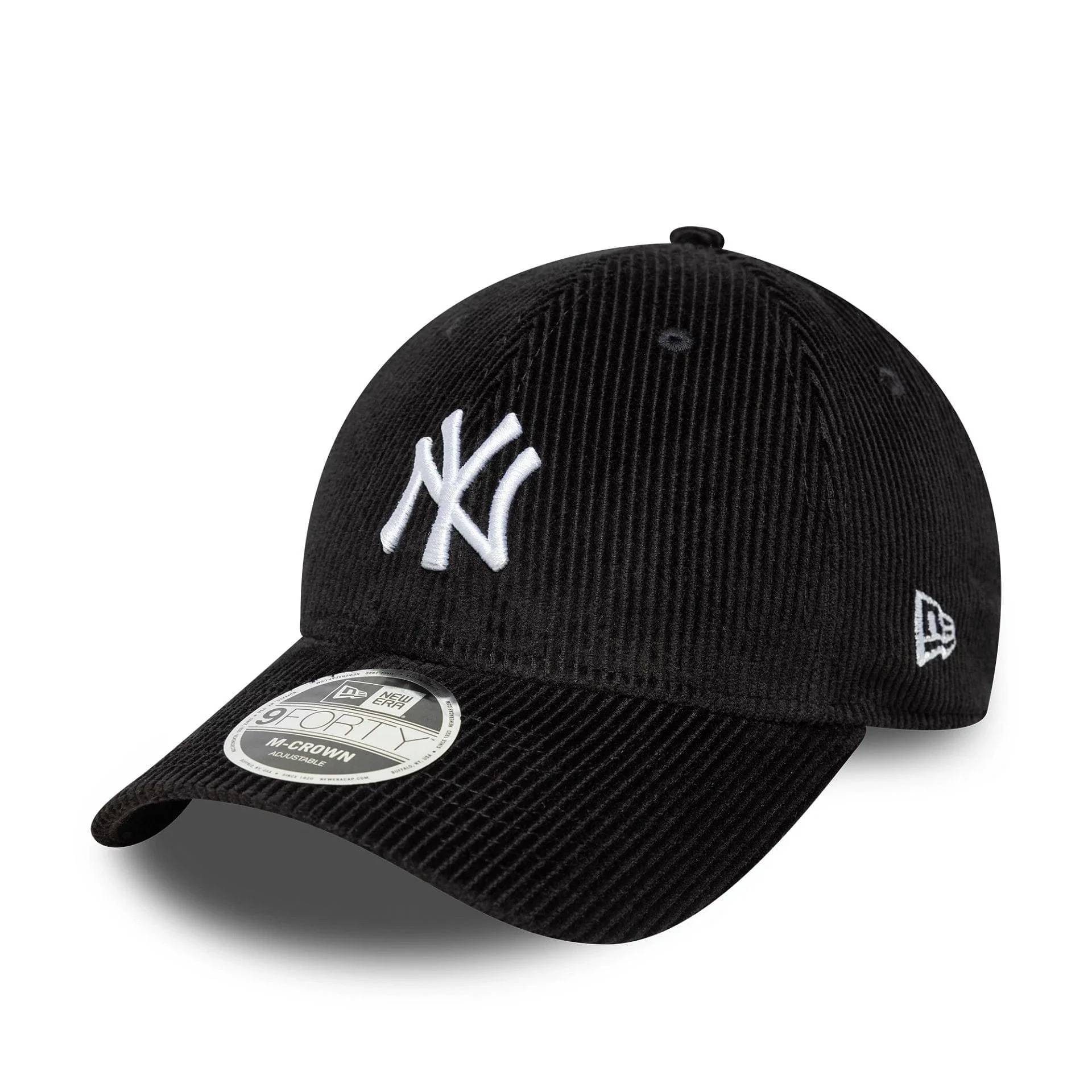 New Era Baseball Cap Cap New Era Cord 9Forty New York Yankees black (1-St)