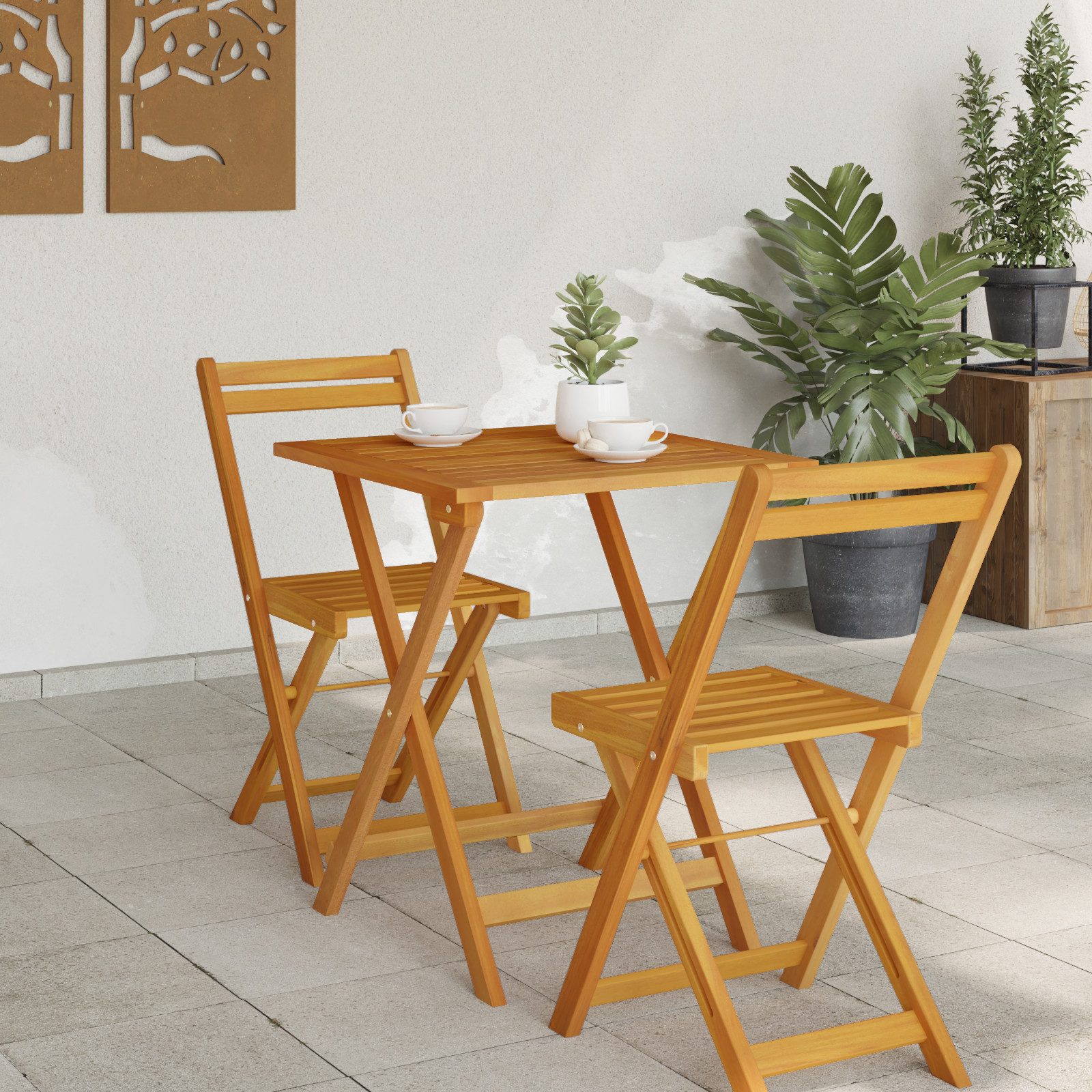 vidaXL Gartentisch Klappgarten-Tisch Quadratisch 60x60x72 cm günstig online kaufen