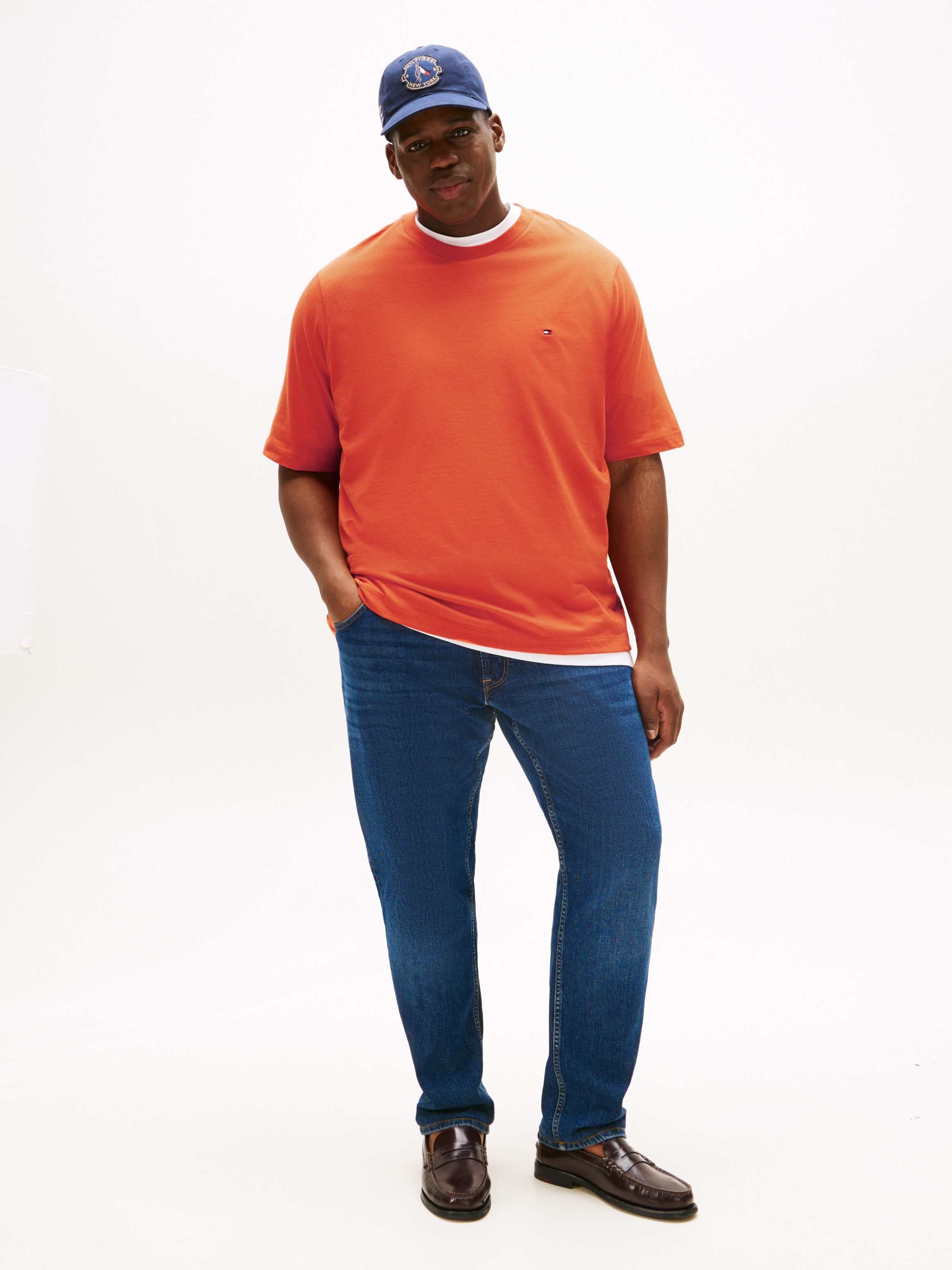 Tommy Hilfiger Big & Tall T-Shirt BT-ESS SEASONAL REG SOLID TEE-B Große Grö günstig online kaufen