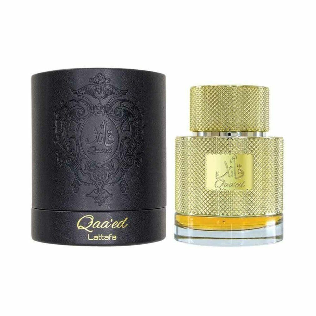 Lattafa Eau de Parfum Qaaed, Glasflakon, Parfüm EDP, Unisex Duft