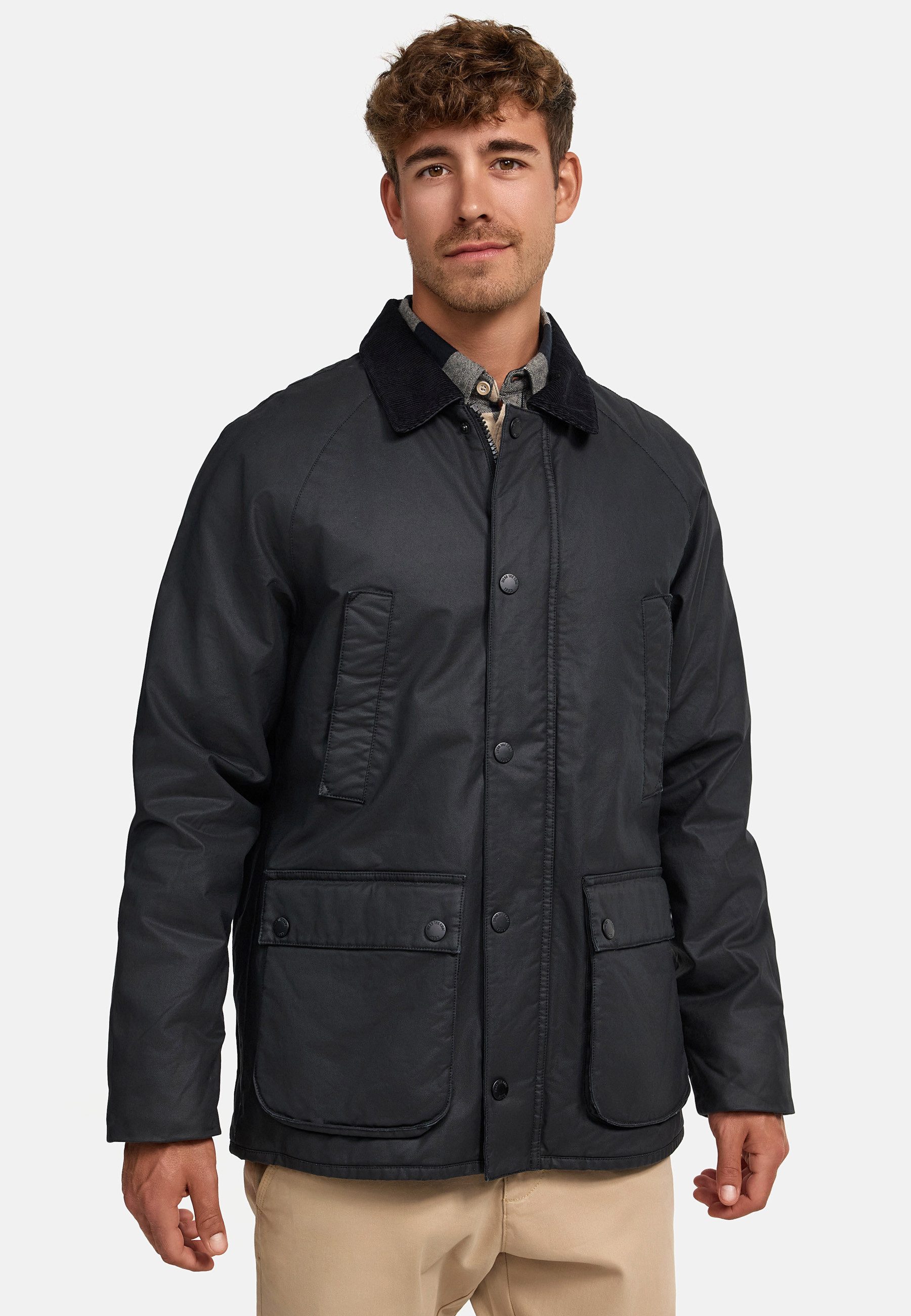 Indicode Sommerjacke INFilmen mit klassischem Cordkragen günstig online kaufen
