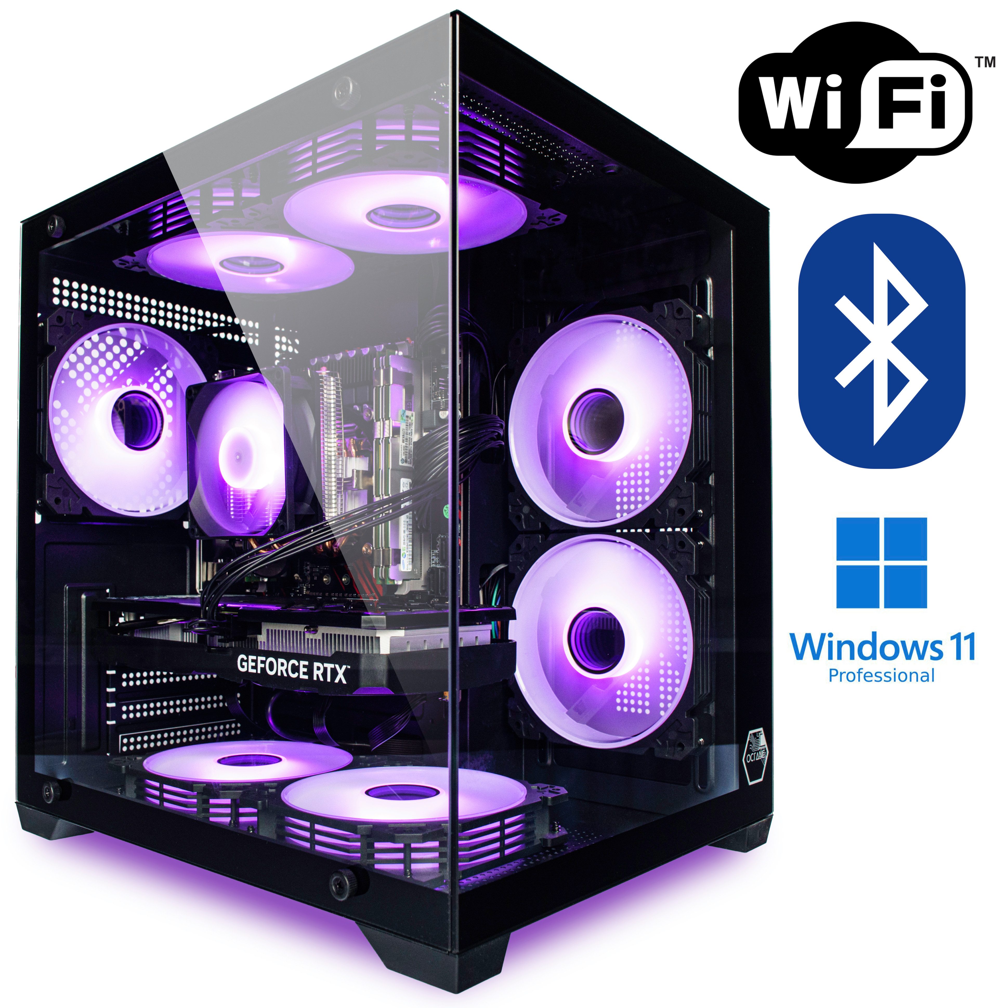Octane Systems Venom Black Gaming PC 3050/ 4060 bis 2TB/ 128GB RAM Luftkühlung Wifi Gaming-PC (Intel Intel E5, Wählbar: AMD RX 590/ NVIDIA RTX 3050/ GTX 1080/ RTX 4060/ 3070, 32GB RAM, Octane Systems Venom Black Gaming PC 3050/ 4060 bis 2TB/ 128GB RAM Luftkühlung Wifi Gaming-PC (Intel Intel E5, Wählbar: AMD RX 590/ NVIDIA RTX 3050/ GTX 1080/ RTX 4060/ 3070, 32GB RAM,