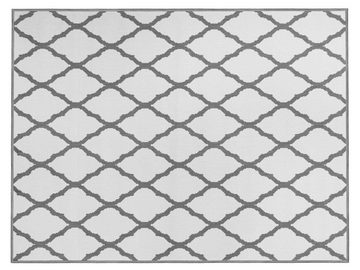 Outdoorteppich REVERSO - Round Rhombus - Grau - 120x160cm - Indoor- & Outdoorteppich, Primaflor-Ideen in Textil, Rechteckig, Höhe: 5 mm