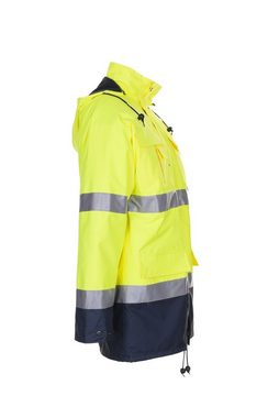 Planam Arbeitshose Parka Warnschutz gelb/marine Größe 5XL (1-tlg)