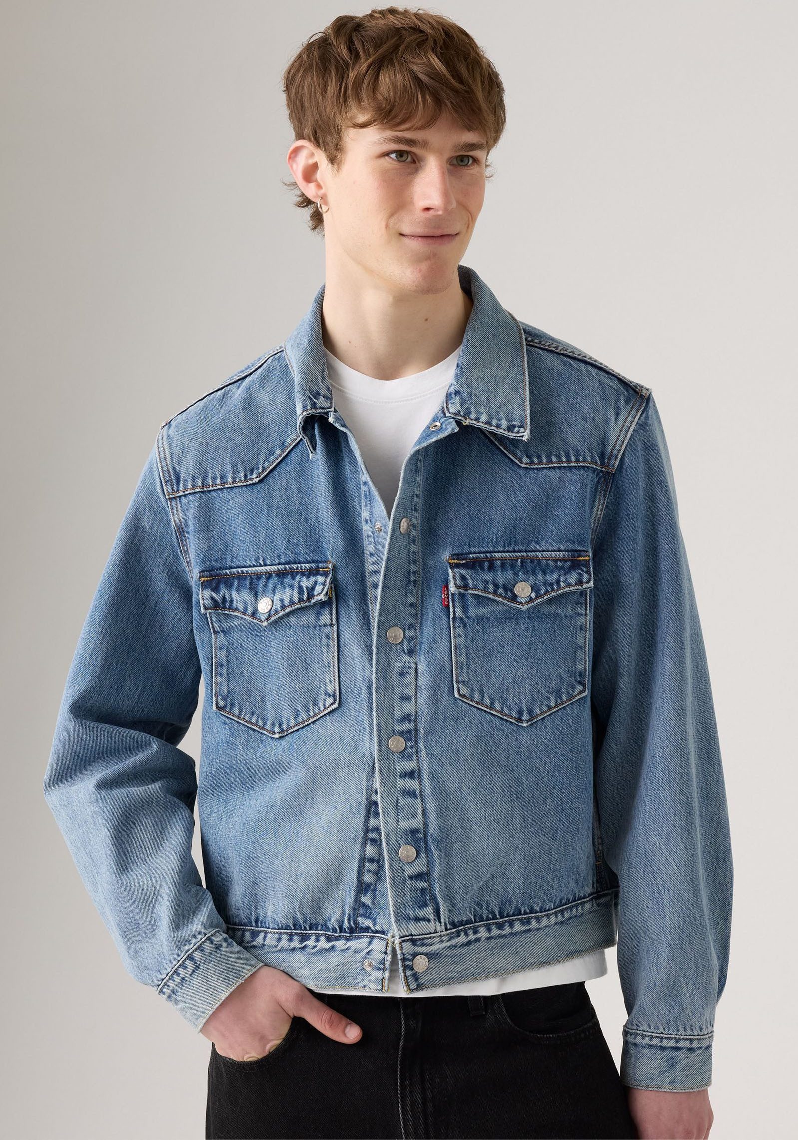 Levi's® Jeansjacke Westernstyle günstig online kaufen