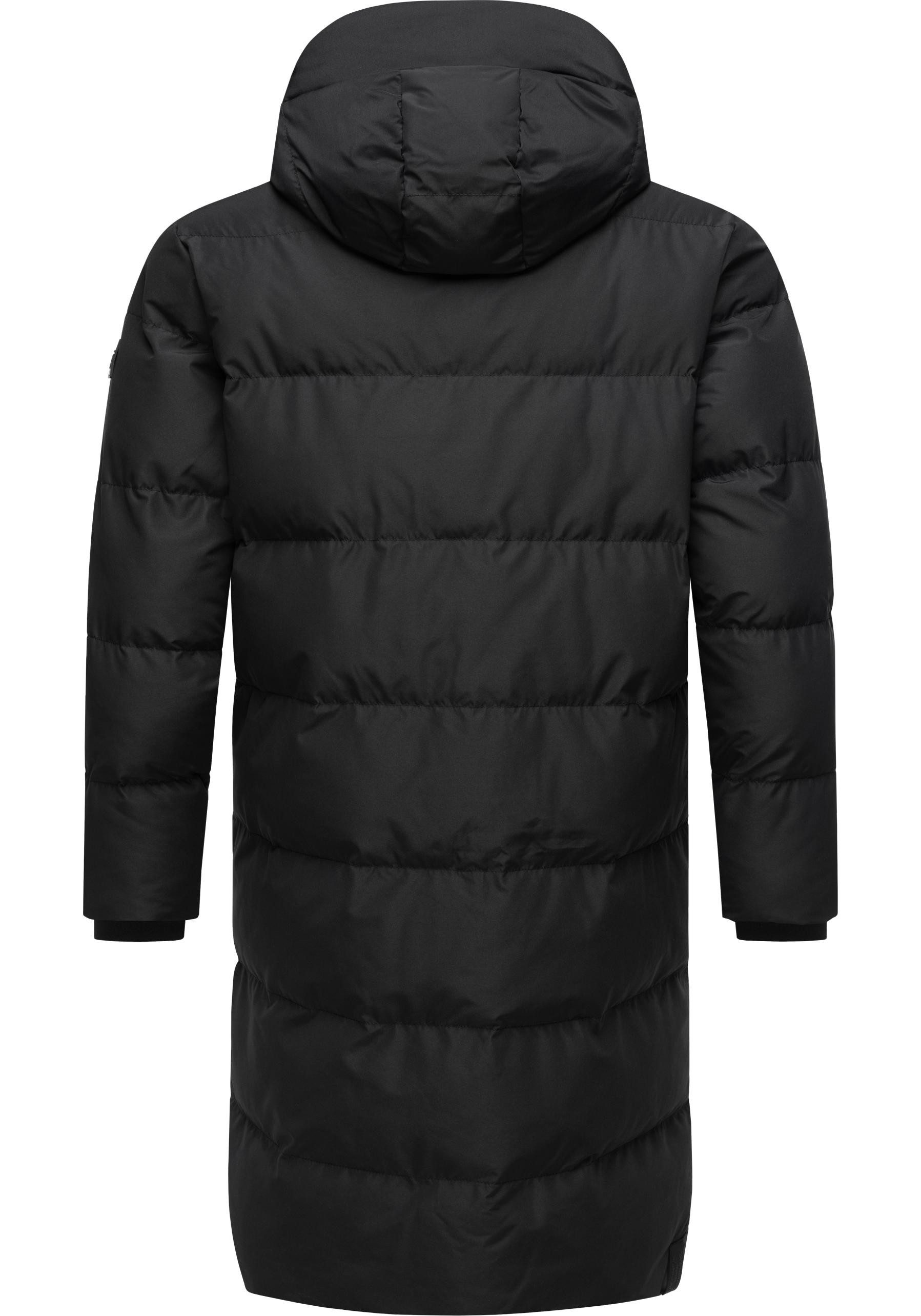 Ragwear Steppmantel Nordwey Wasserdichter Herren Wintermantel mit verstellbarer Kapuze
