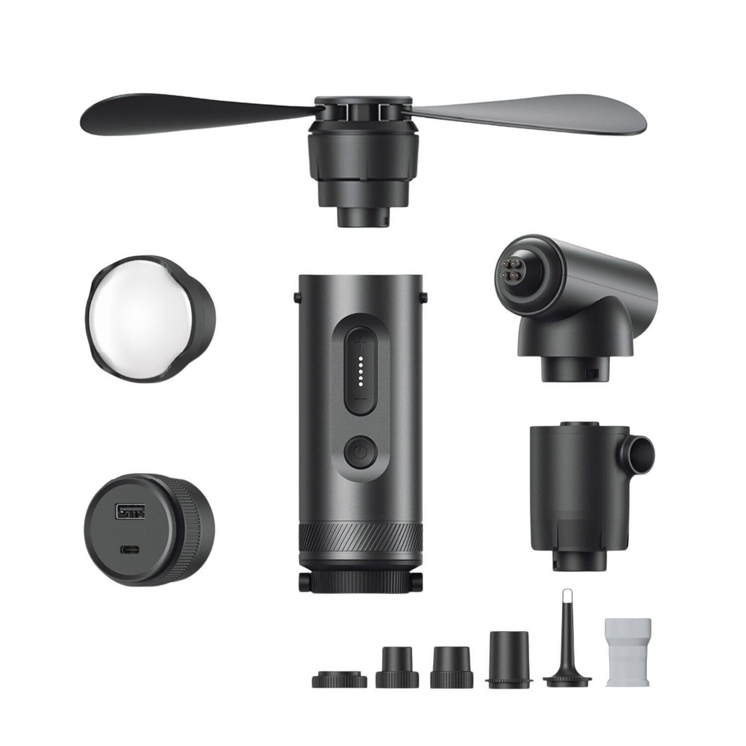 4smarts Outdoor SnapKit Set Elements Powerbank 3500 mAh (8 St), Zentrale Energiequelle für alle Module