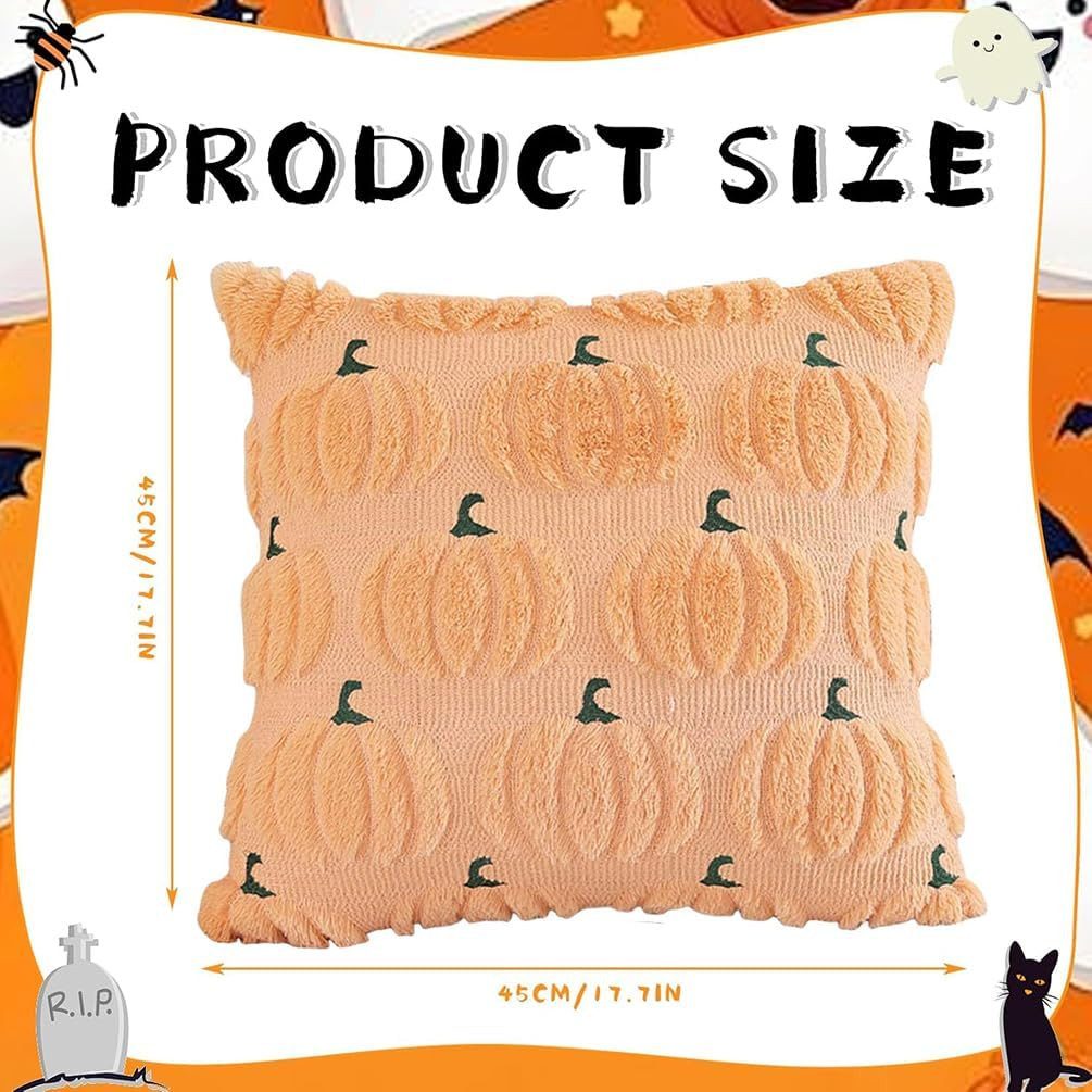 Coonoor Kissenbezug 2er Halloween Kissenbezug Herbst Dekokissen Kissenhülle günstig online kaufen