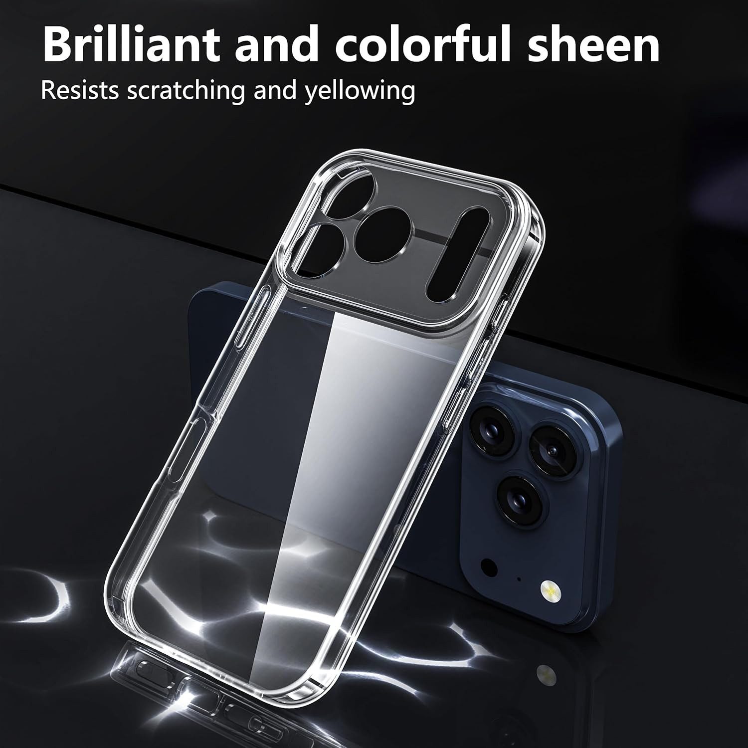 MSM Handyhülle Hülle + 2X Schutzglas für iPhone 17 Pro / 17 Pro Max Panzerfolie KLAR