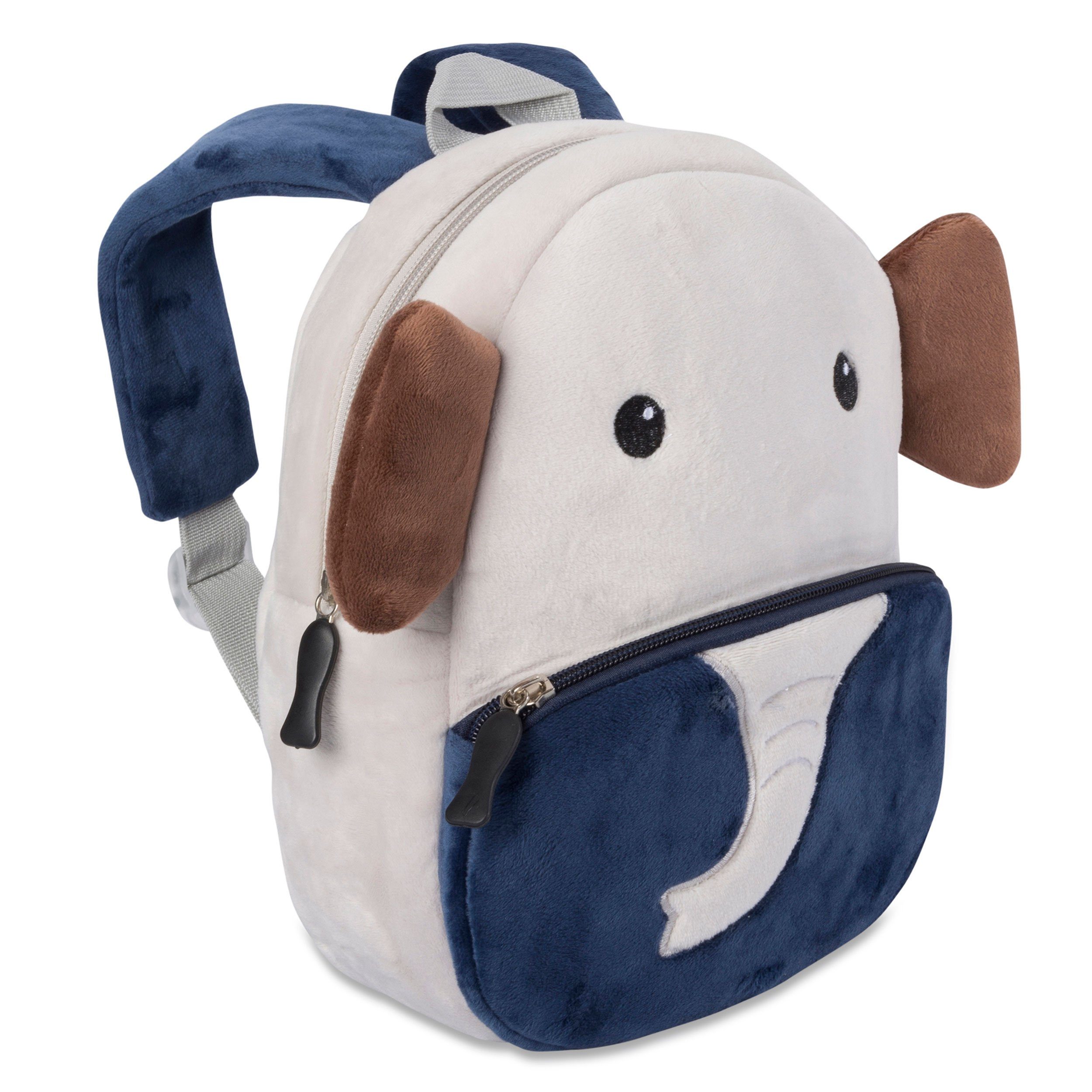 all Kids United Kinderrucksack Kleinkinder Kindergarten Rucksack (Tier-Rucksack, 2 - 6 Jahre), Wasserfest, Ergonomisch, Leichtgewichtig