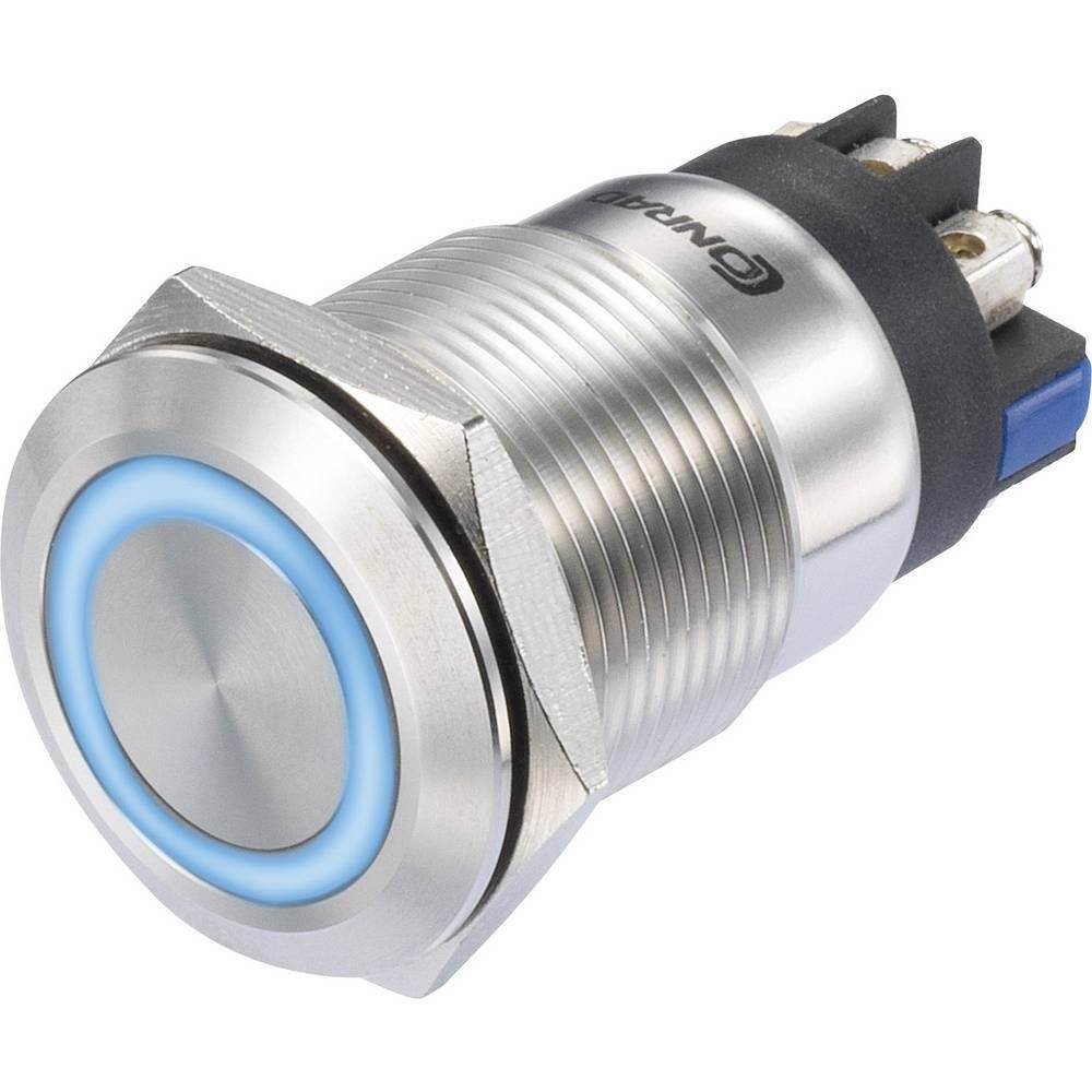 TRU COMPONENTS Schalter DRUCKSCHALTER TC-8904692, Betätiger erhaben