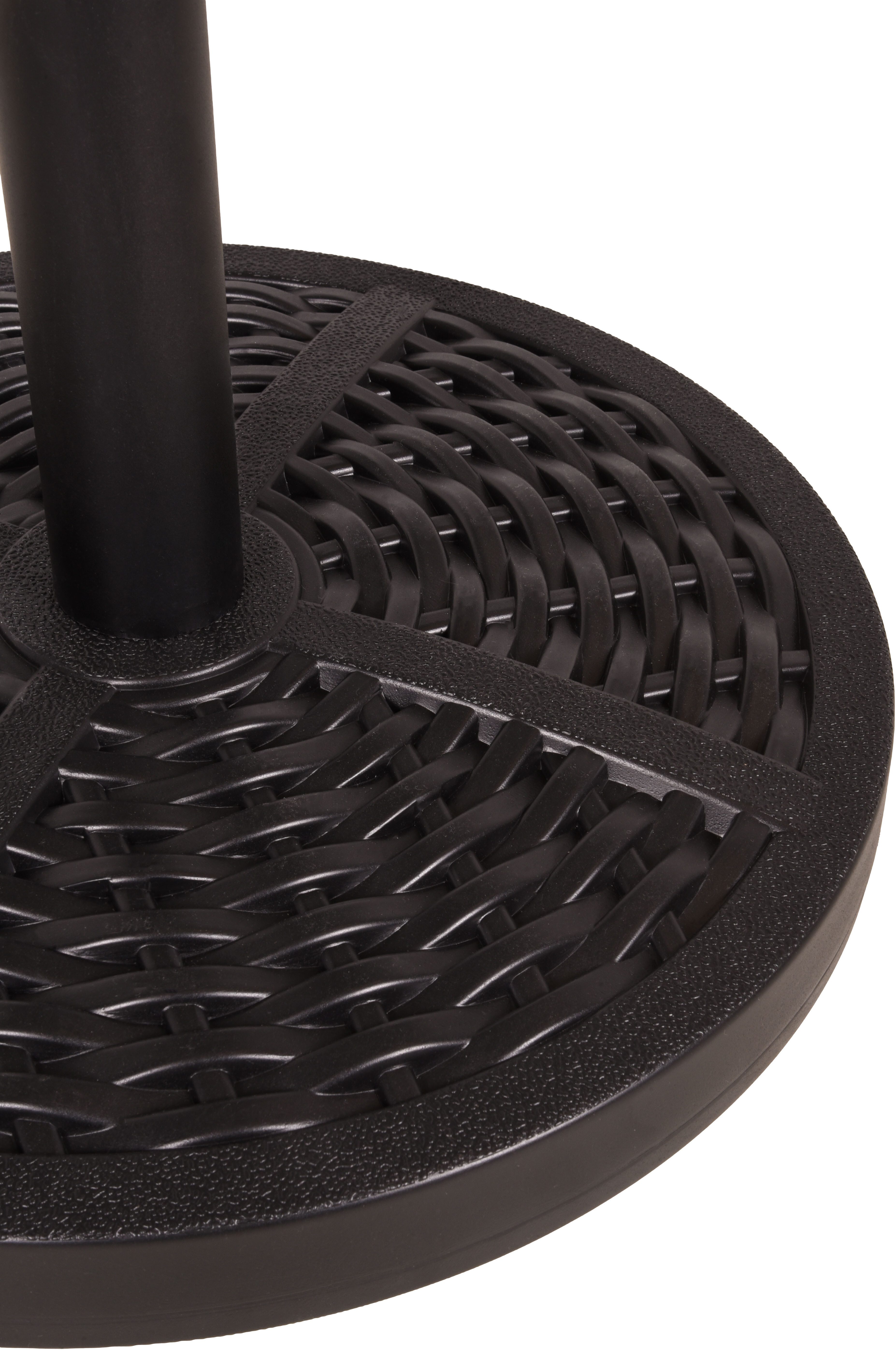 Garden Pleasure Kunststoffschirmständer Schirmständer 15kg, für Stöcke bis Ø 4 mm