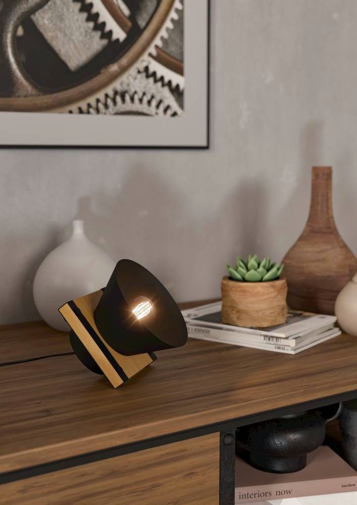 EGLO Tischleuchte MACCLES Tischlampe, Stahl und günstig online kaufen