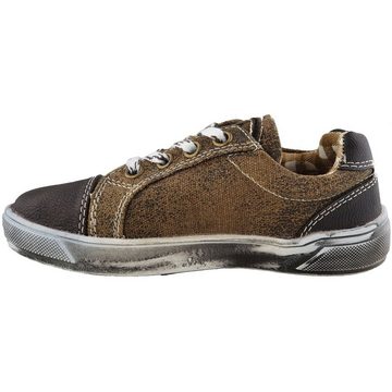 Maddox Kinder Schuhe Sneaker 'Nepomuk', Holz Antik Braun Sneaker